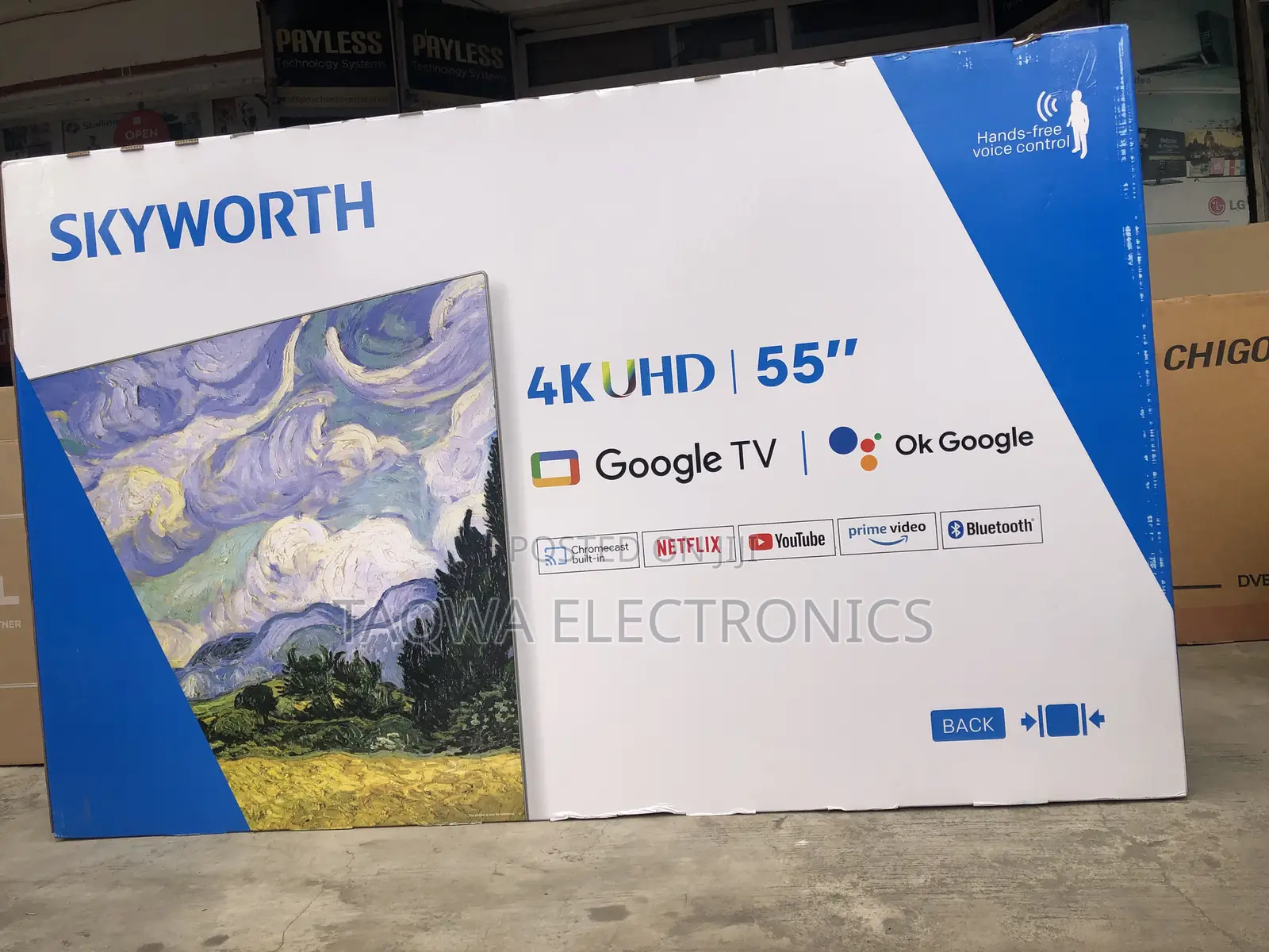 Smart Android Skyworth 55inch 