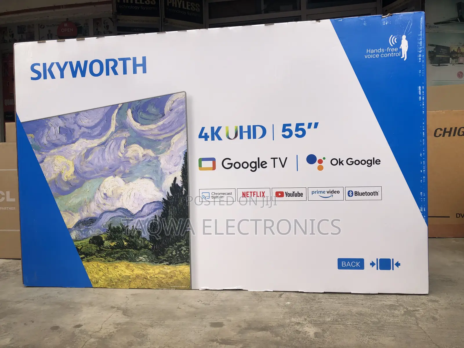 Classic Skyworth 55inch Android Google Tv