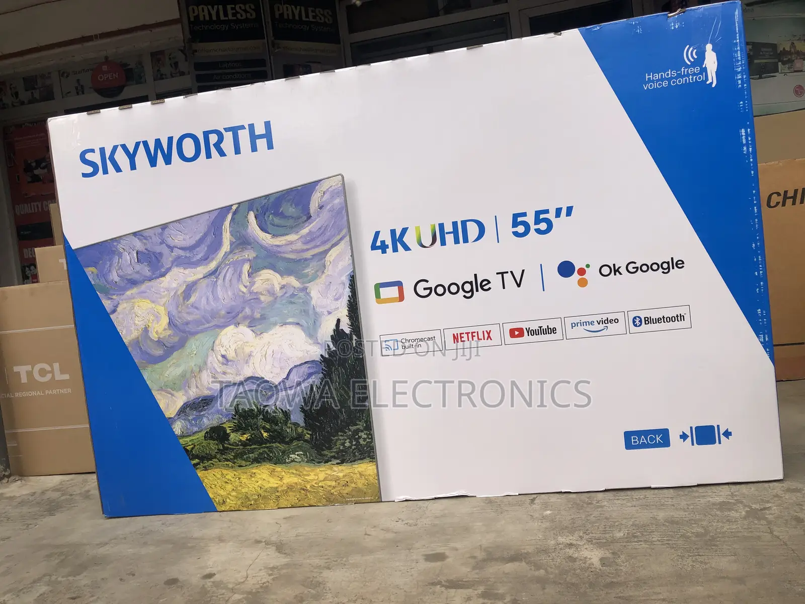 Google Tv,Skyworth 55”