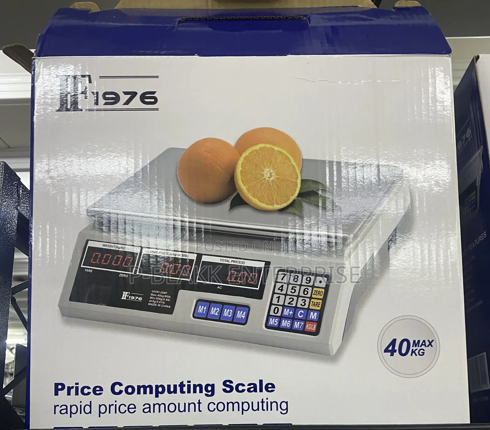 Kitchen Weighing Scale 40kg