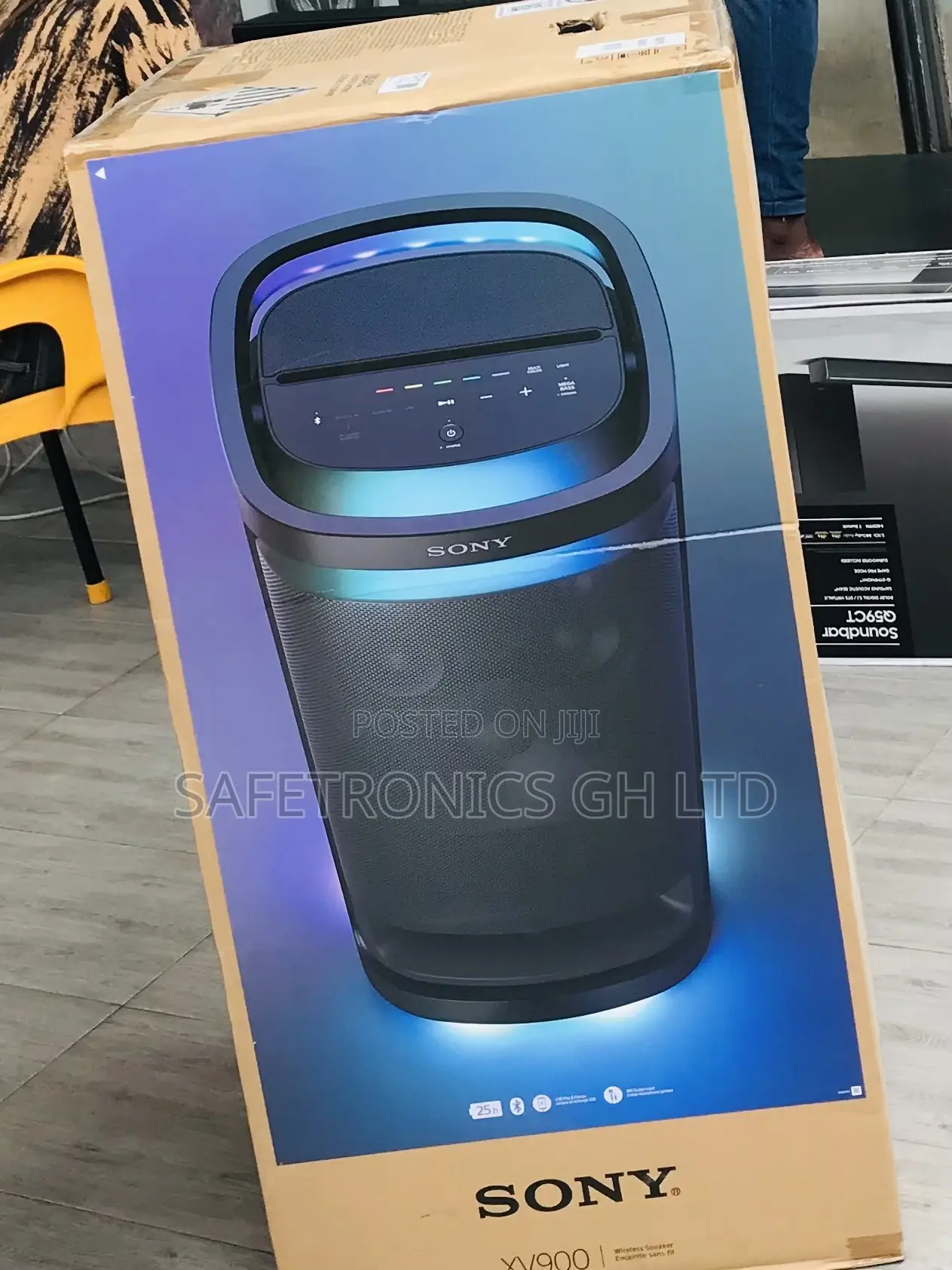 Lastest Bluetooth Sony (Black) XV900 Wireless Speaker