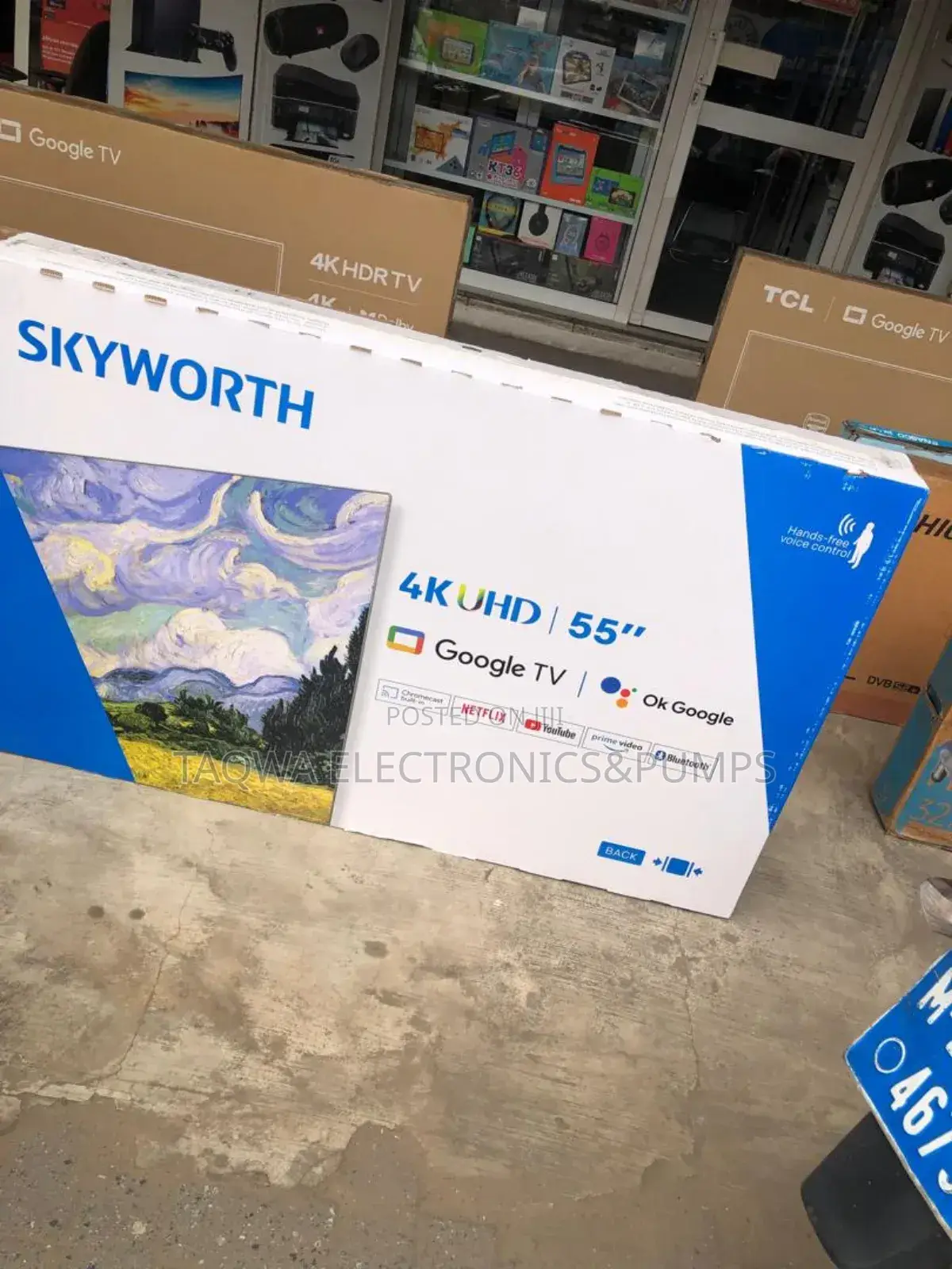 Google TV Skyworth 55"Android
