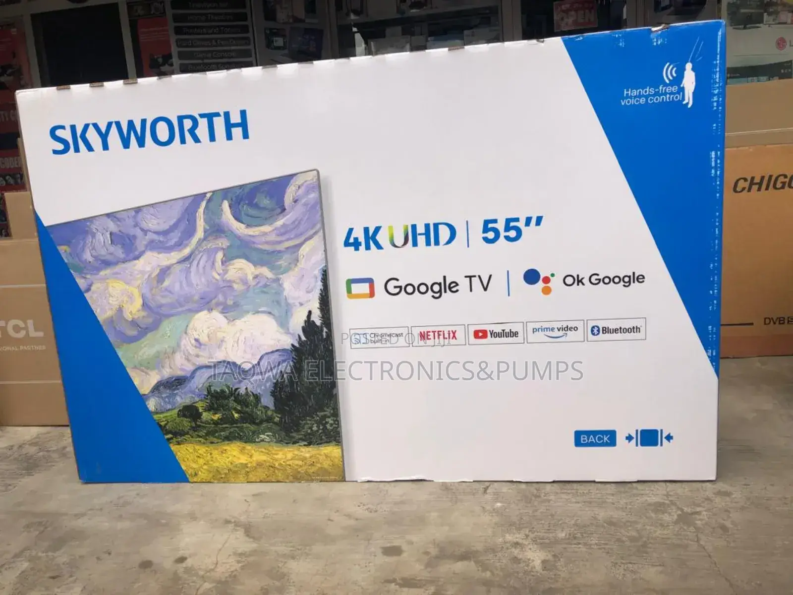 Uhd _55"Skyworth Smart TV%