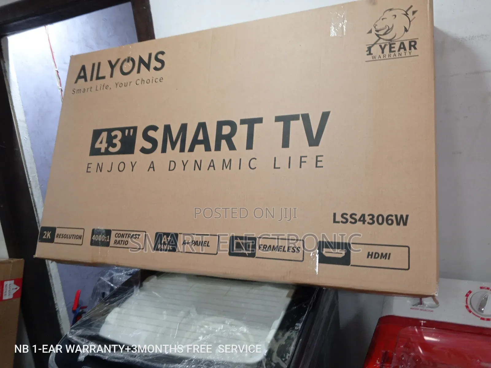 Ailyons Television Television 43inches Smart Tv Android Tv