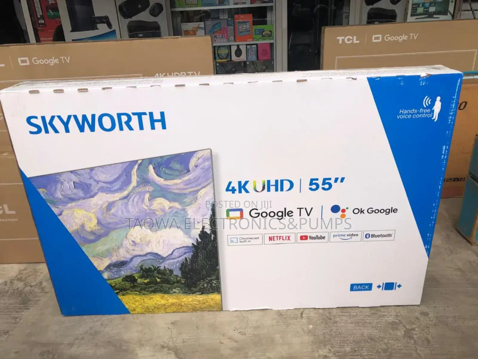 Latest Skyworth## 55"Inches Android Google Tv