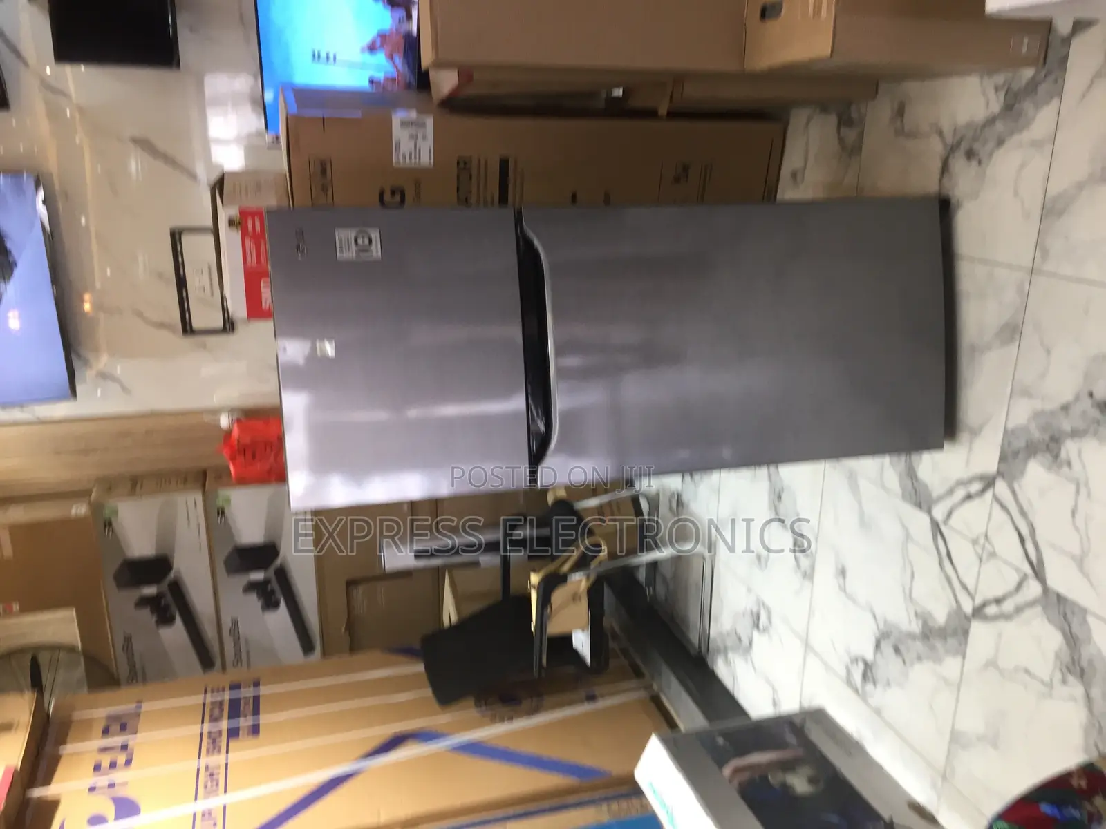 Brand New Sleek GN-B202SQBB Double Door Fridge