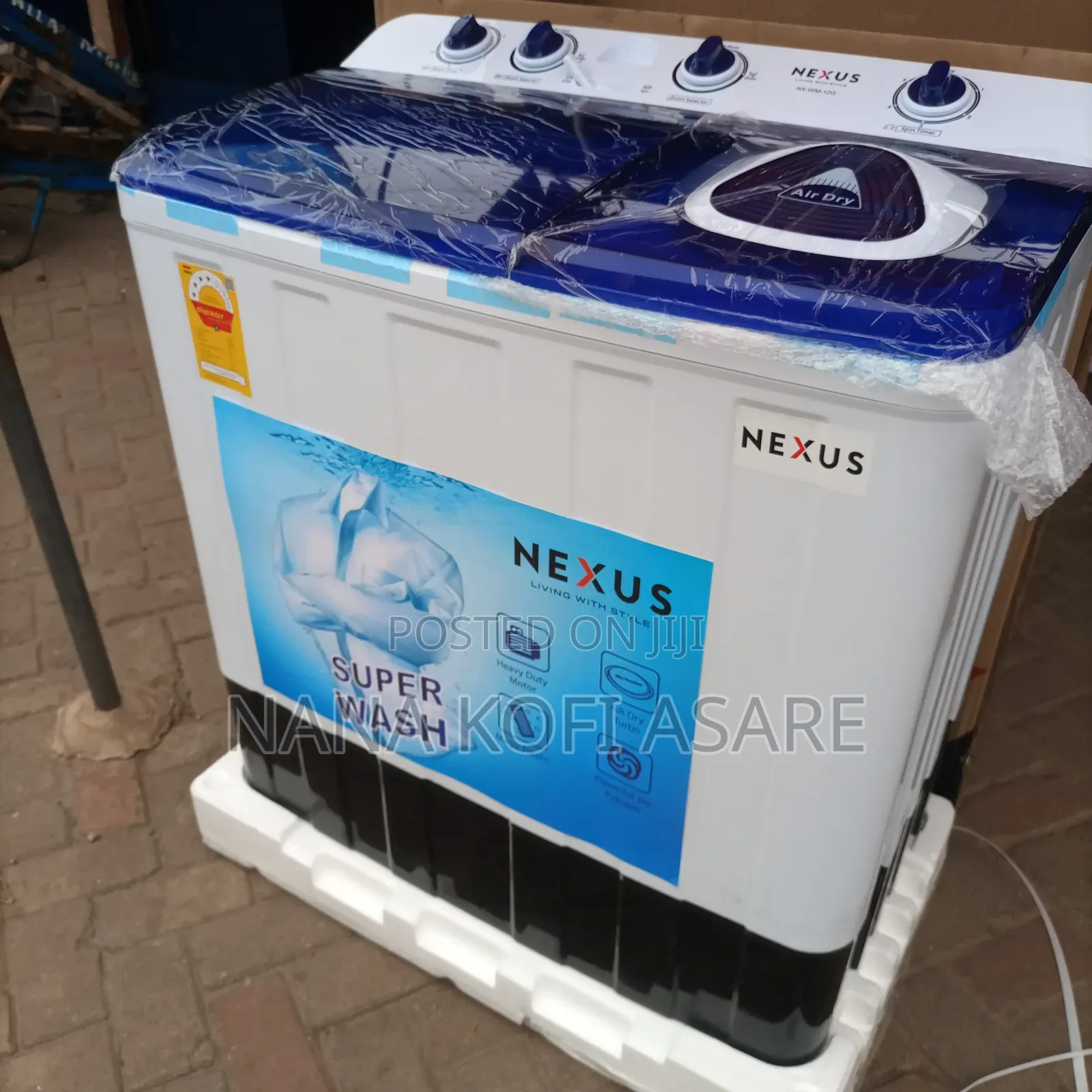 Nexus 12kg Semi Automatic Washing