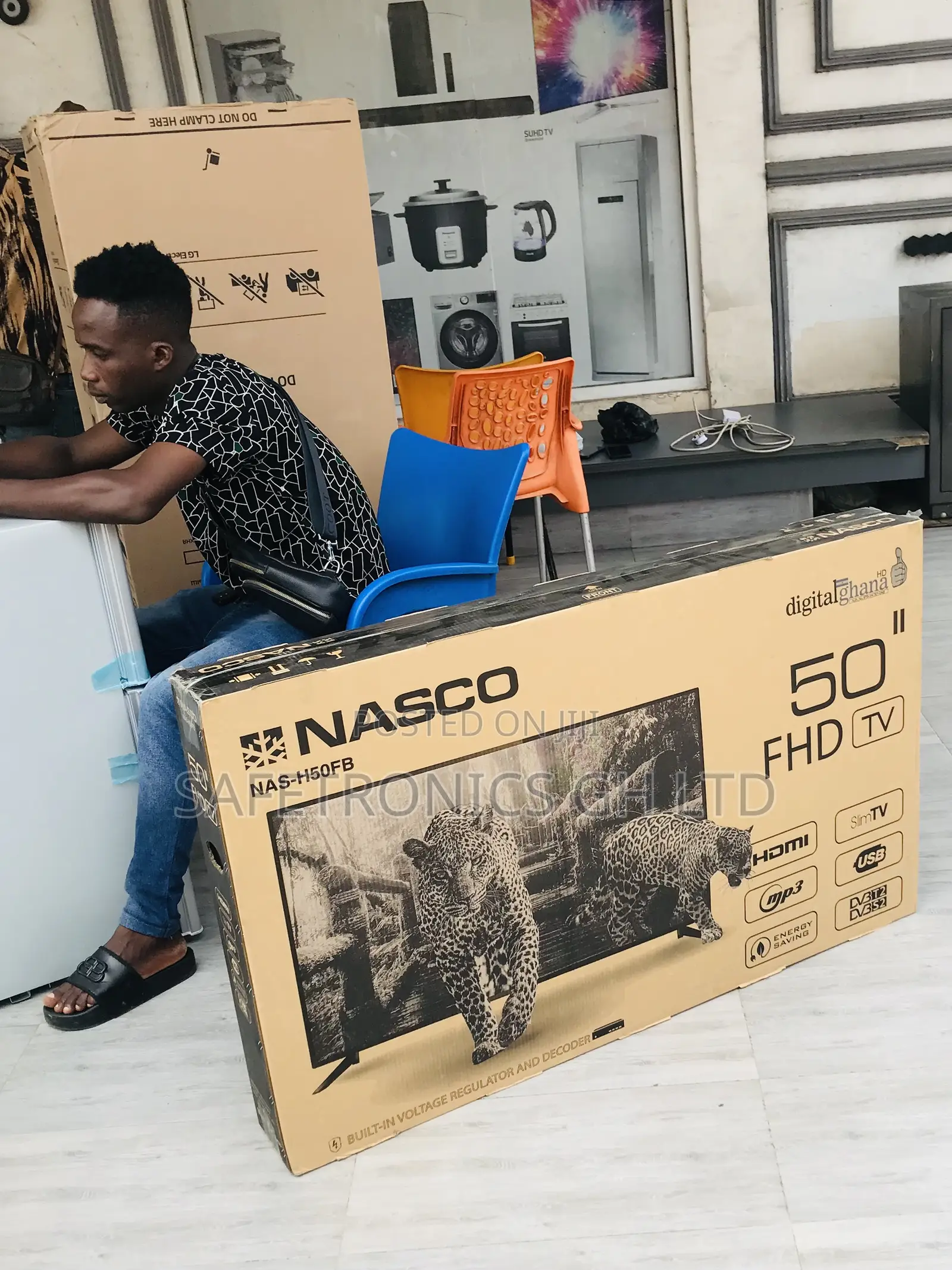 Order Black Satellite Nasco Led 50 Inch Digital Tv