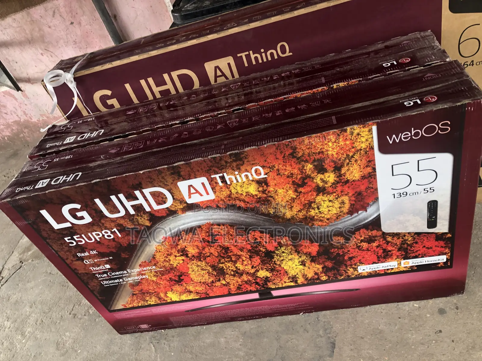 Incredible LG 55” Android Tv