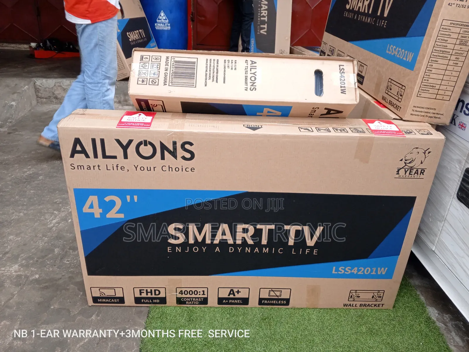 Best A+ Panel 42inches Smart Android Tv Ailyons Television