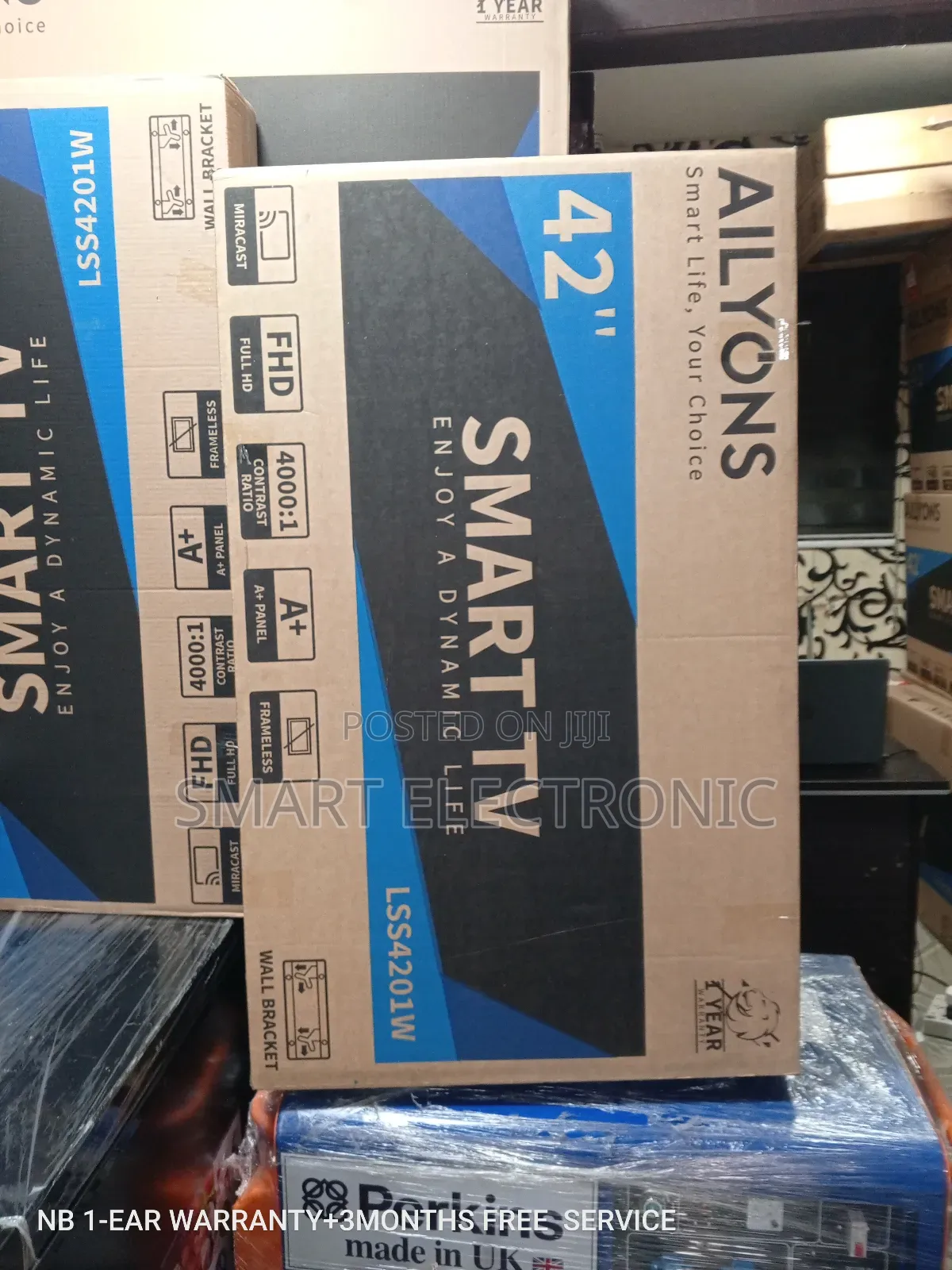 Ailyons Television Smart Android Wi-Fi 42inches Enjoy Life