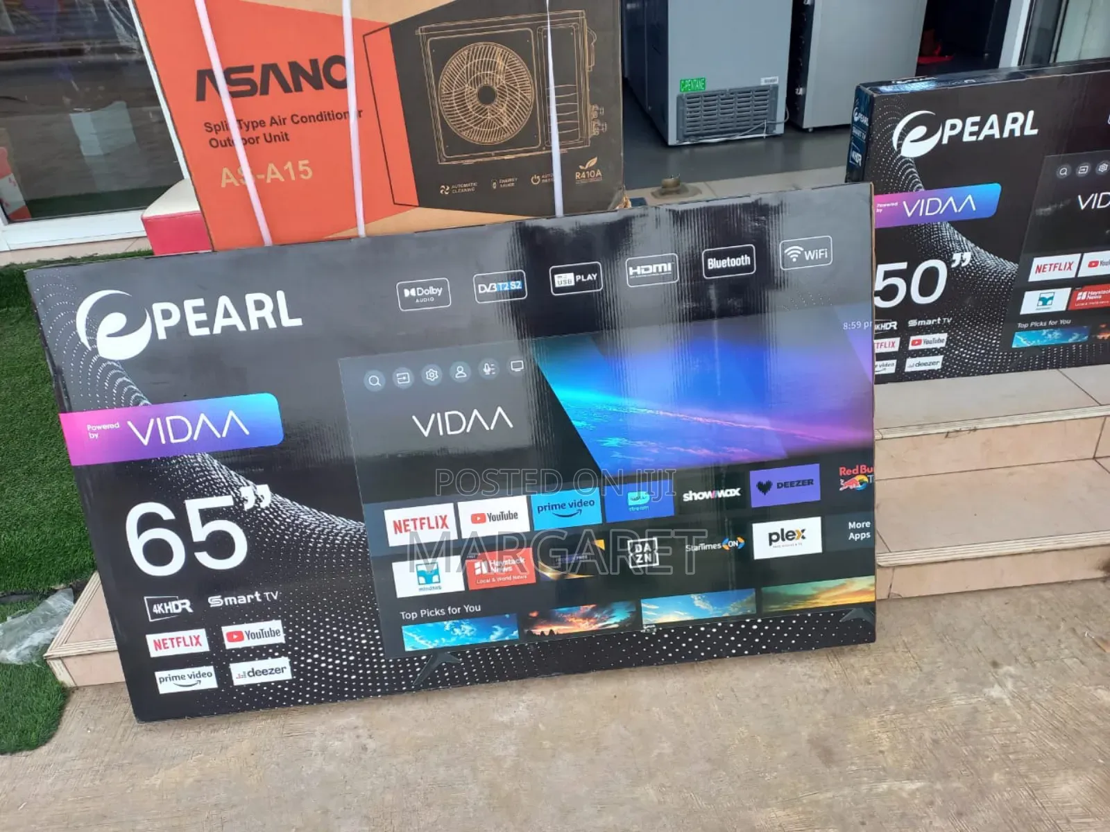 Nice Pearl 65 Inches Digital Satellite Tv Smart Uhd