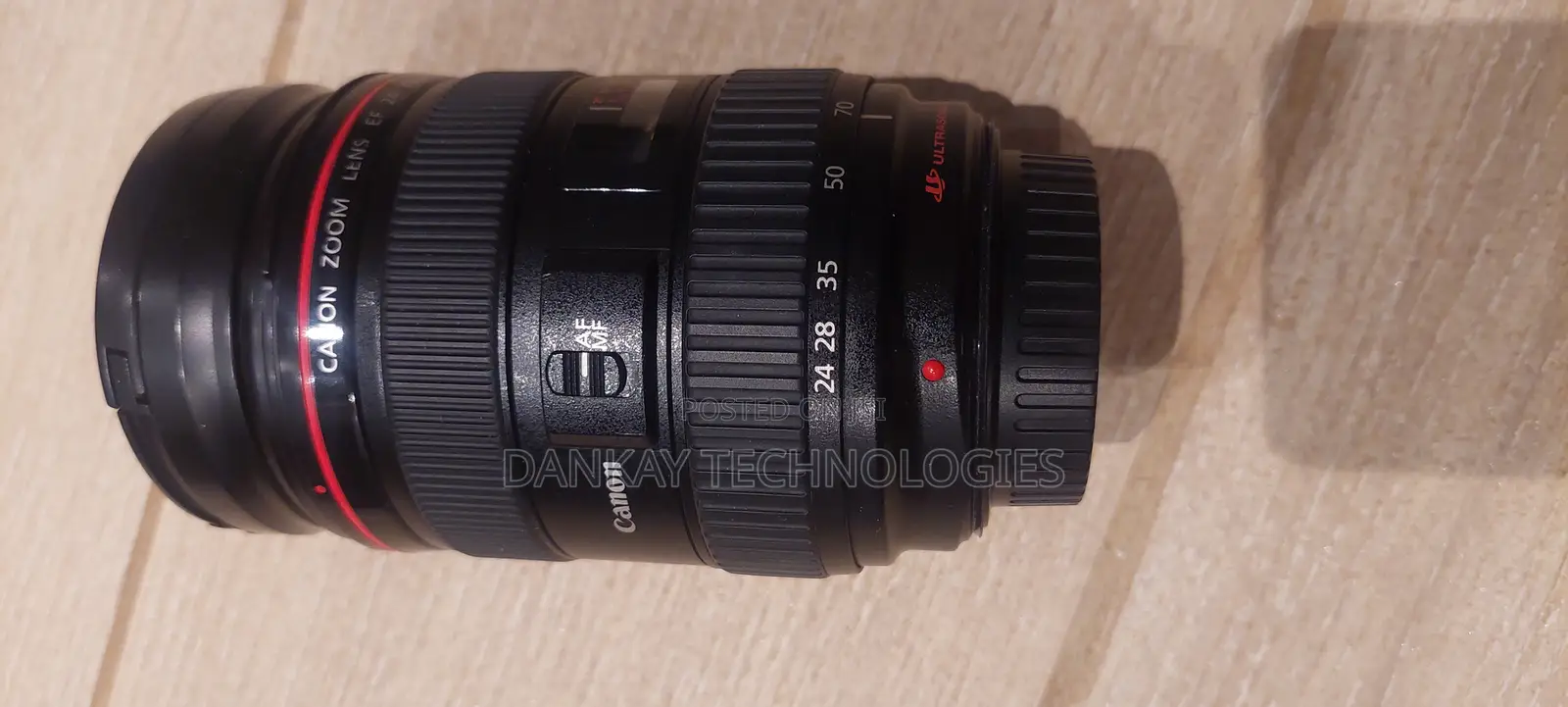 Canon 24 - 70mm F2.8l Usm Lens