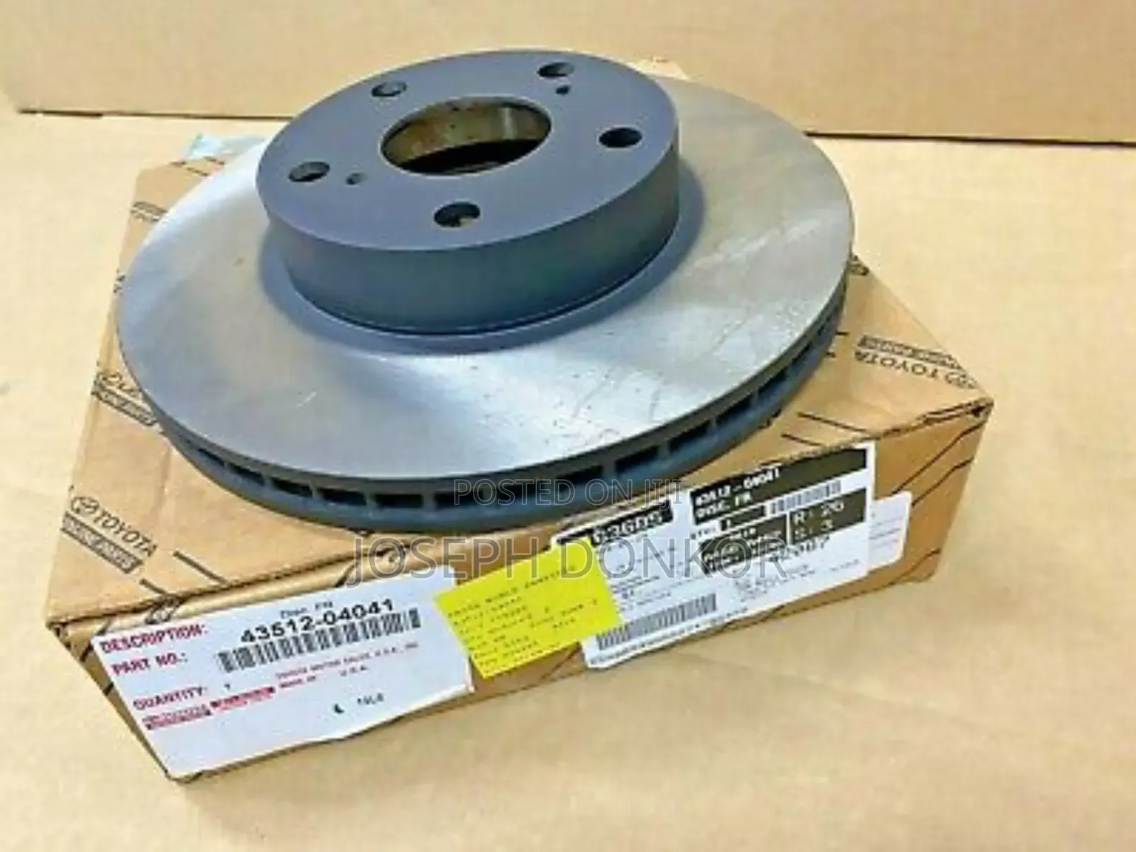 Tacoma Front Brake Discs Rotor (Pair)