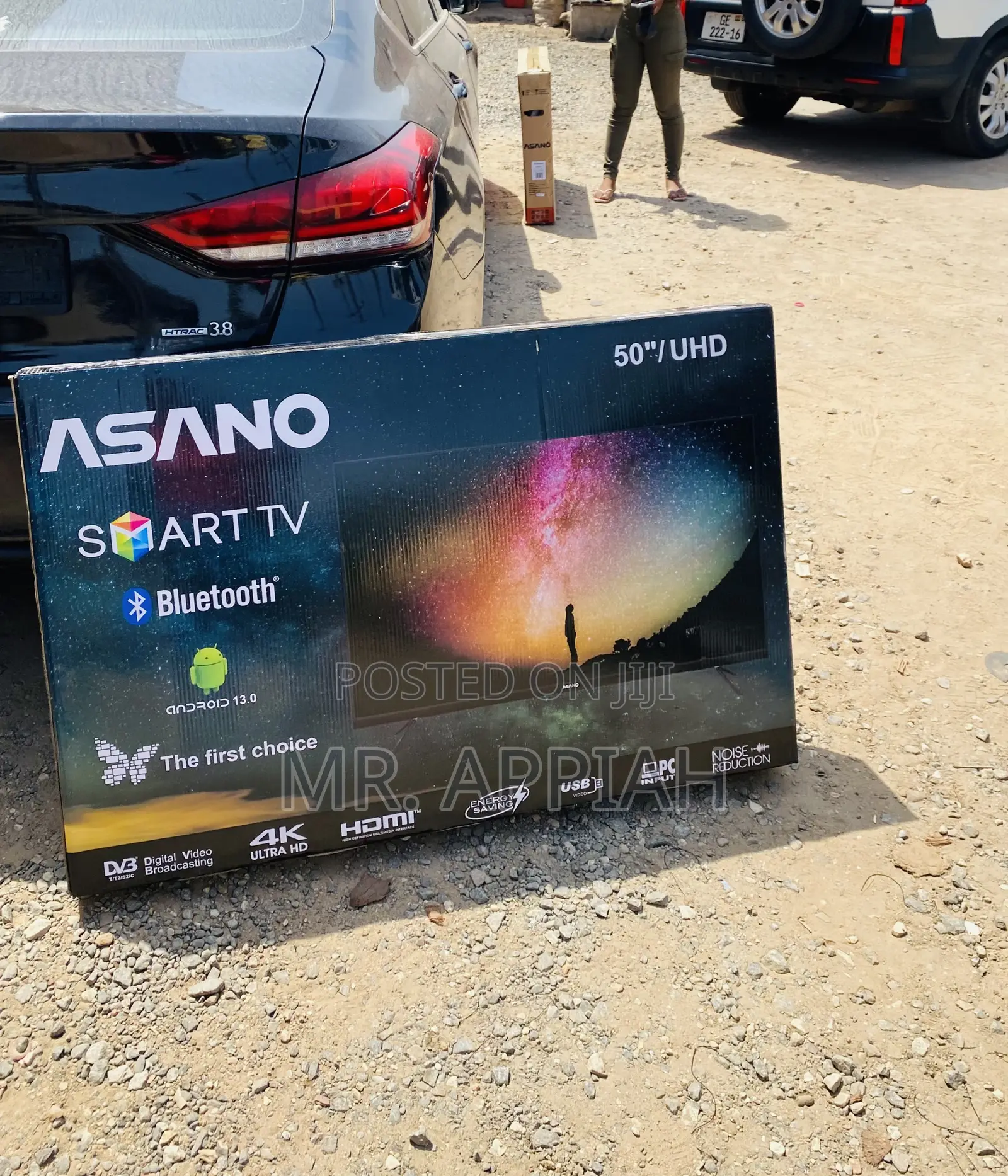 Elegantly Designed Asano 50” Uhd Smart Led Electric Tv.