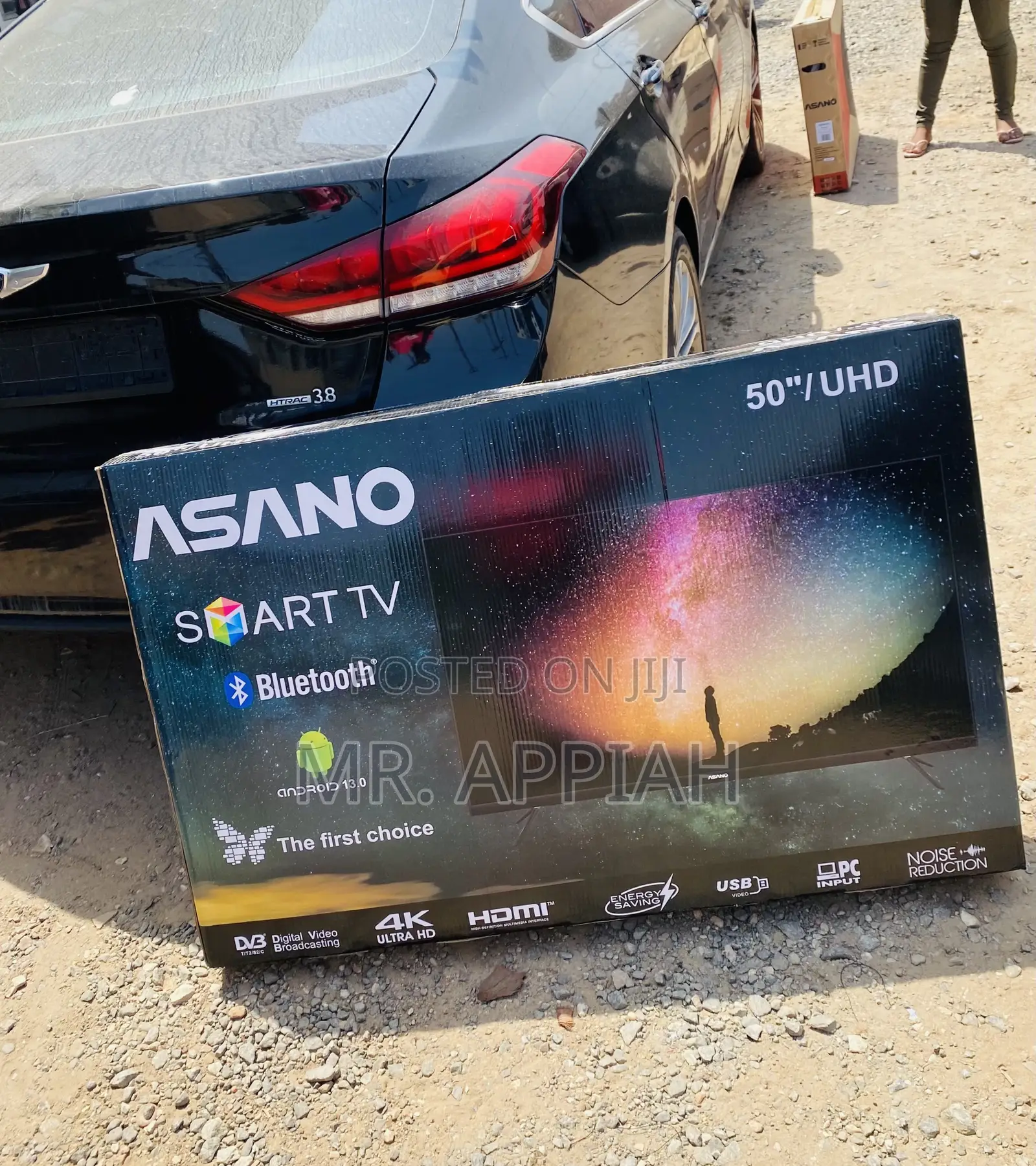 Elegantly Designed Asano 50” Uhd Smart Led Electric Tv.