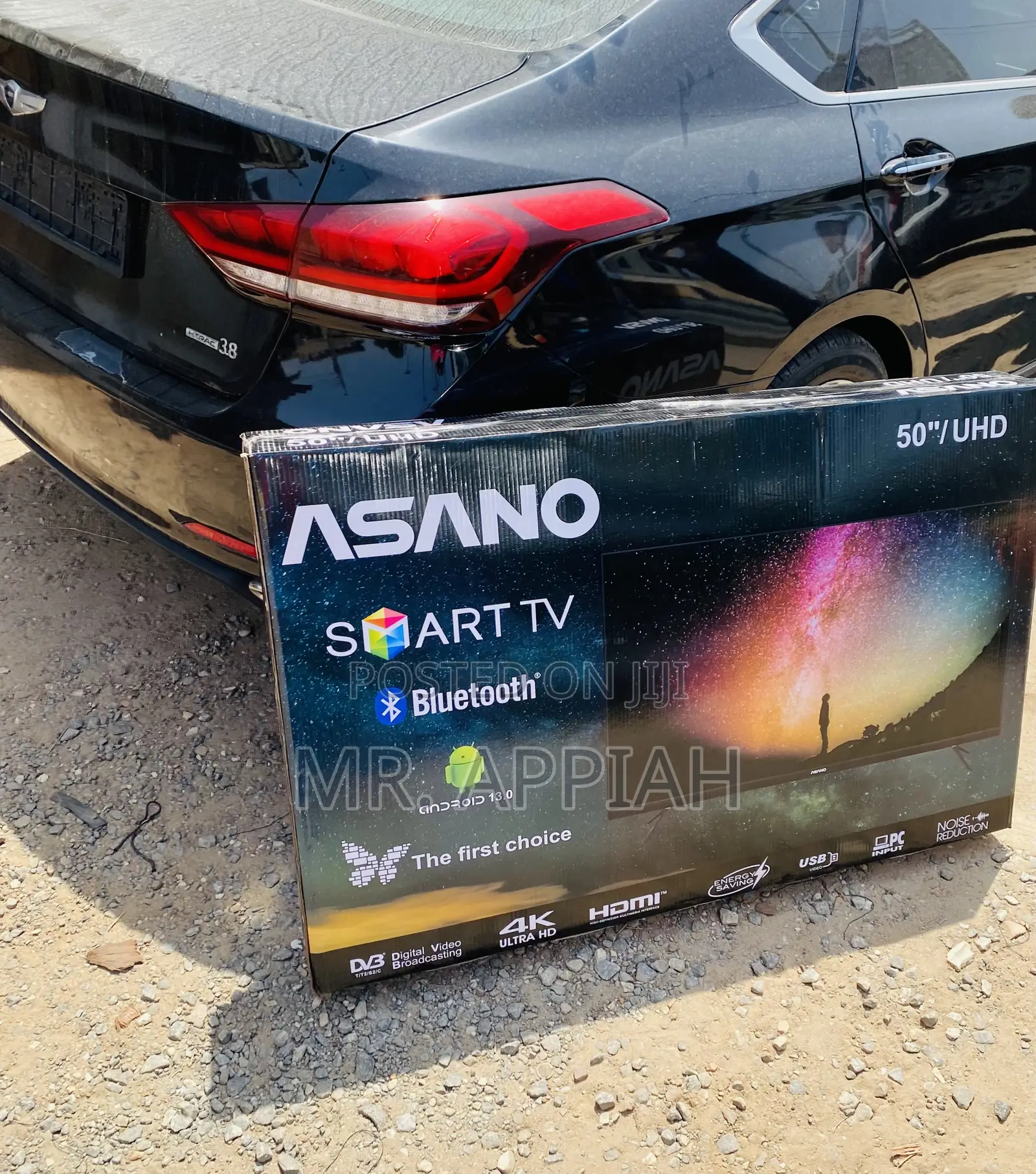 Classic Asano 50” Ultra Hd Smart Electric Television.