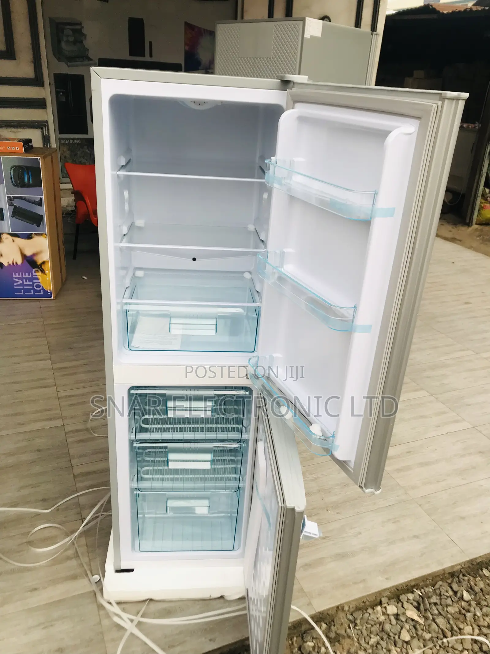 Brand New Nasco 201ltr Bottom Freezer Refrigerator