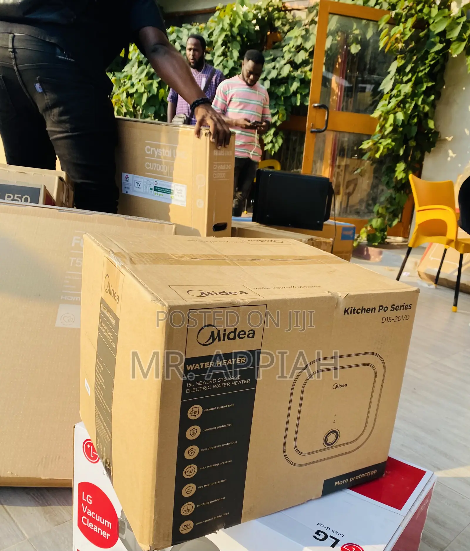 Shop Original Midea 2000watt Electric Water Heater(15L) 