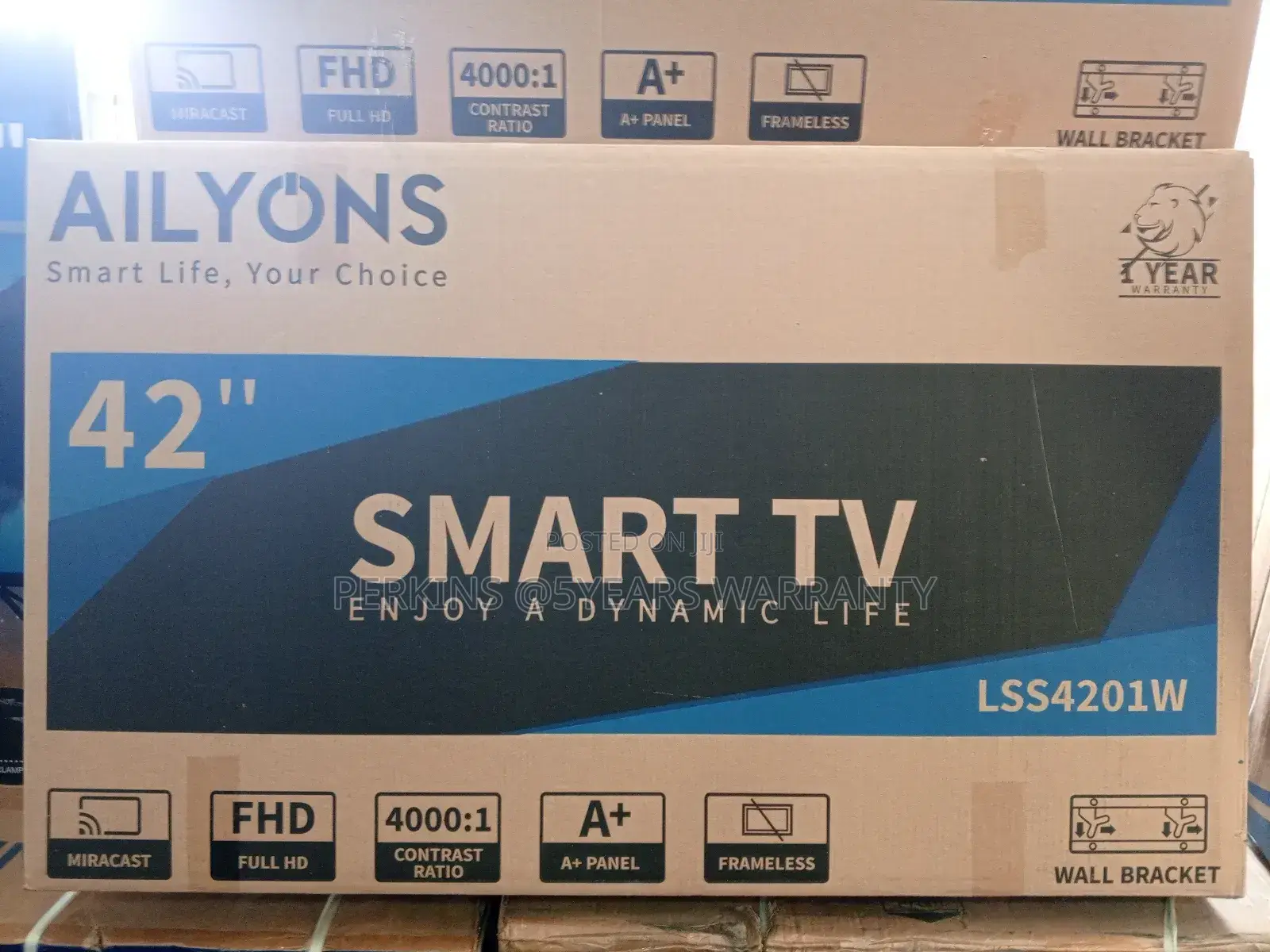 Ailyons Smart 42inches Wall Bracket