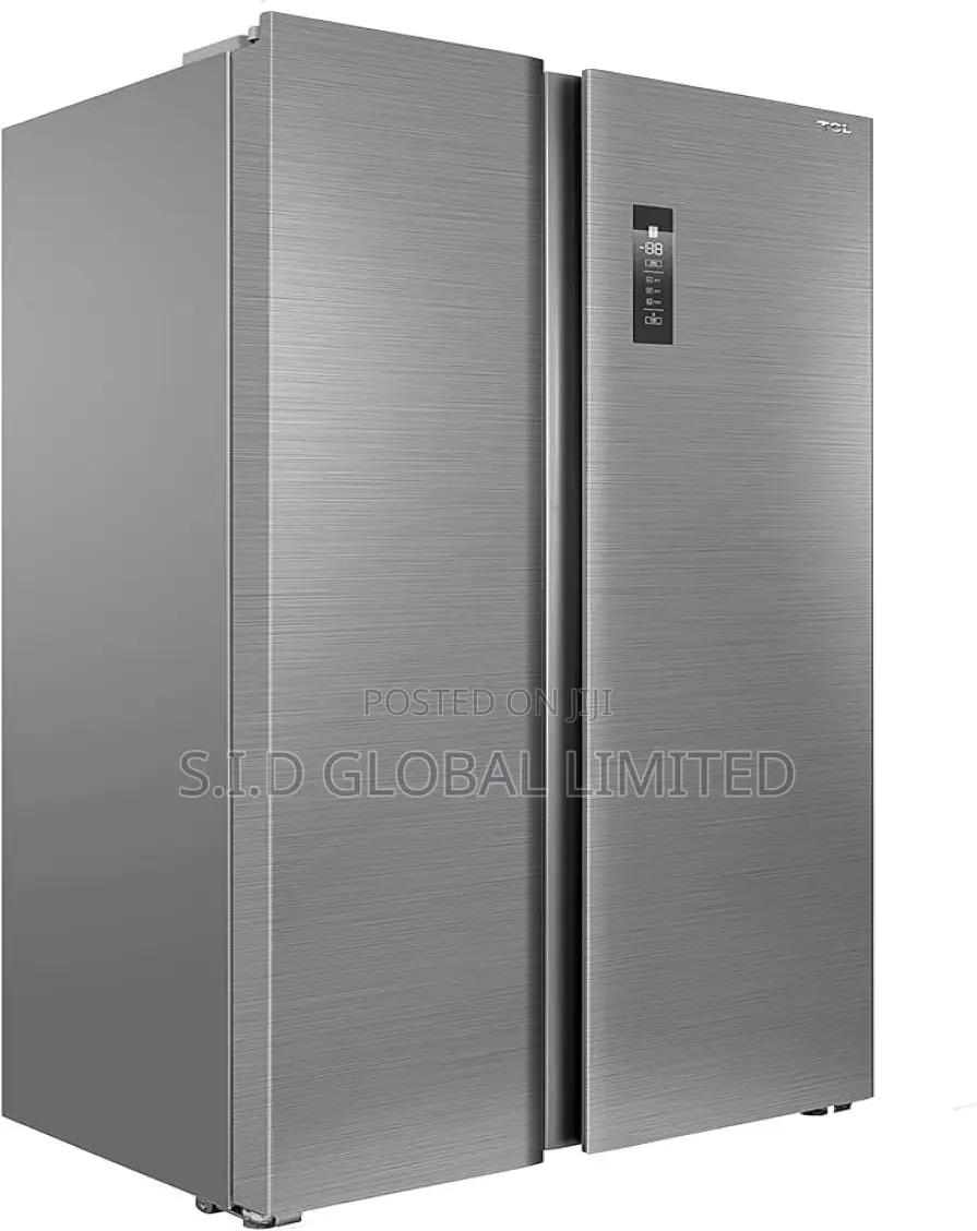 Amazing TCL-Side-by-Side Refrigerator-607ltrs-P520sbn