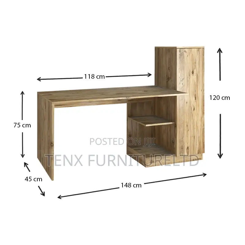 Computer Desk ( Atlantic Pine)