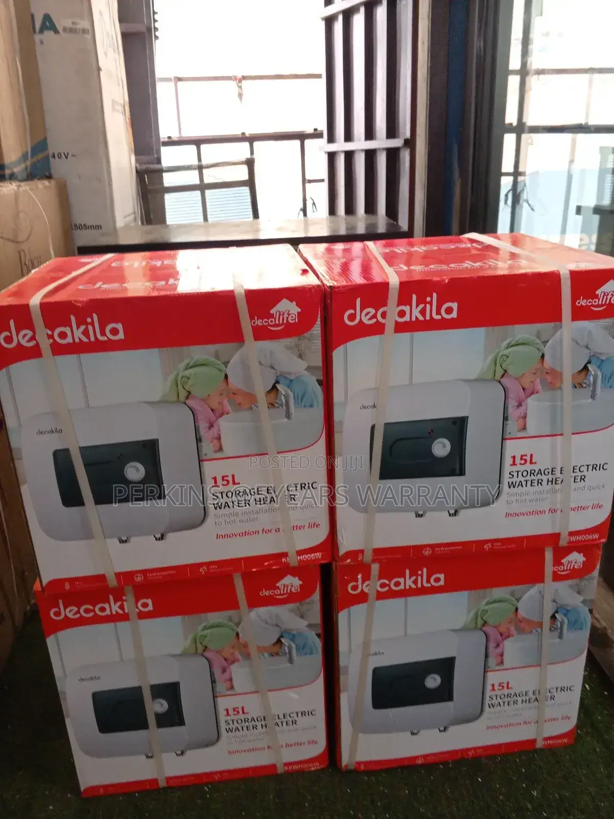 Decakila 15liters Quality Storage Water Heater Heater