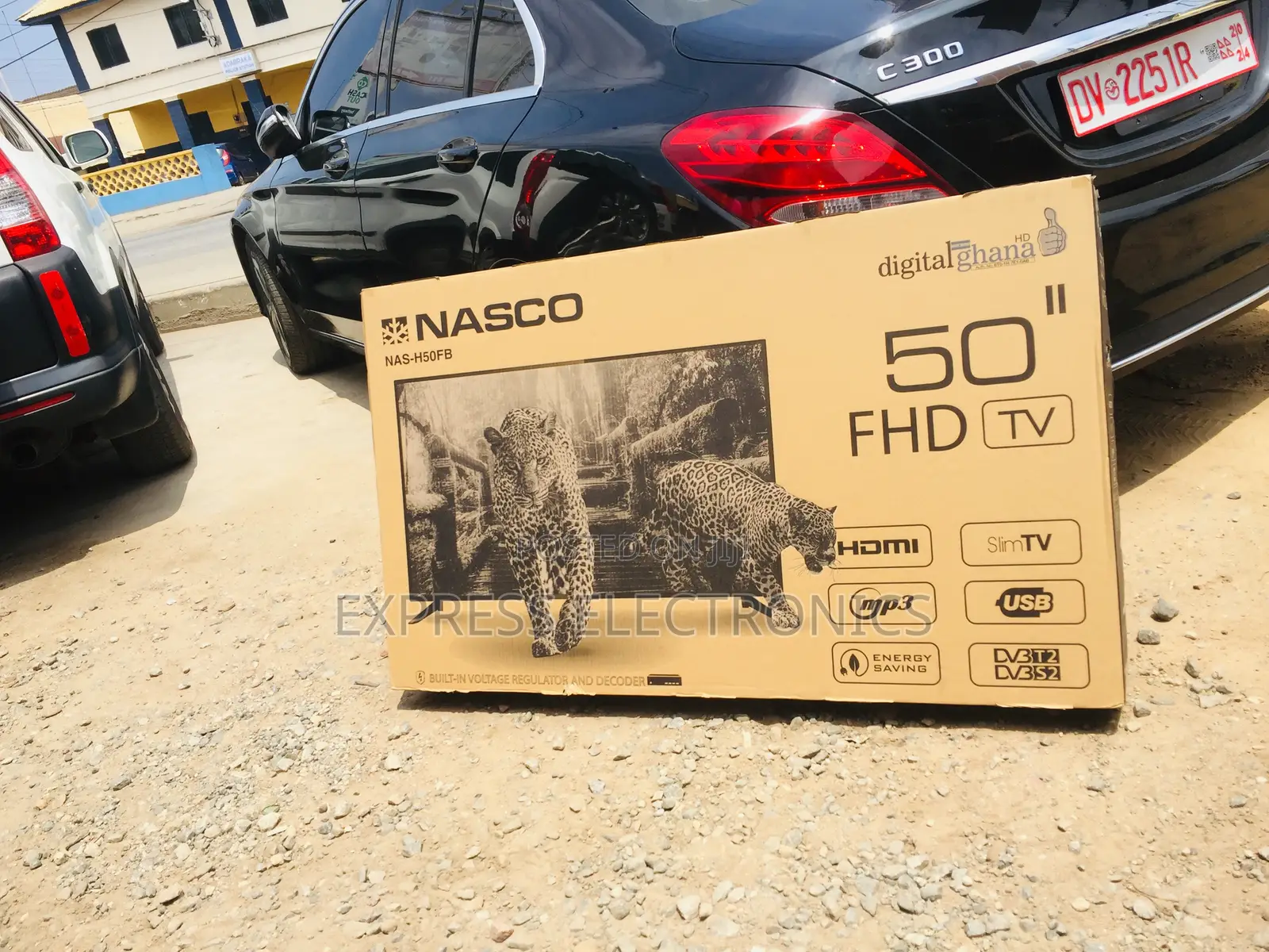 Available Now Slim FHD 50”Nasco Television