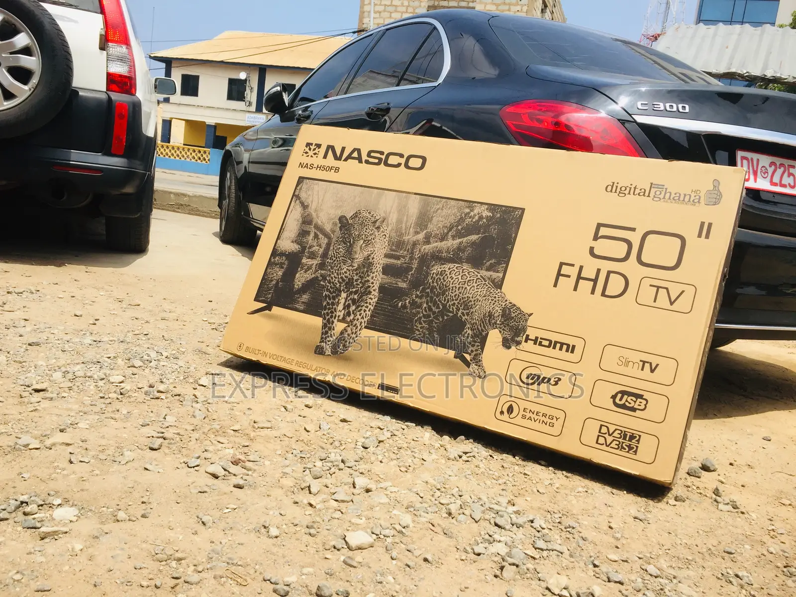 Available Now Slim FHD 50”Nasco Television