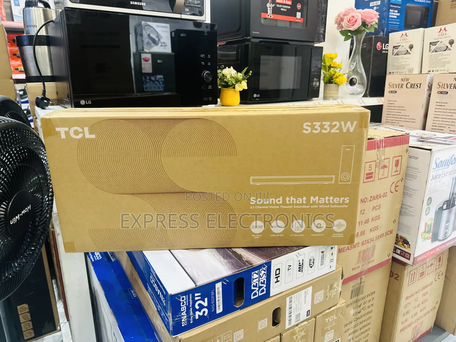Get a New Soundbar TCL S332W