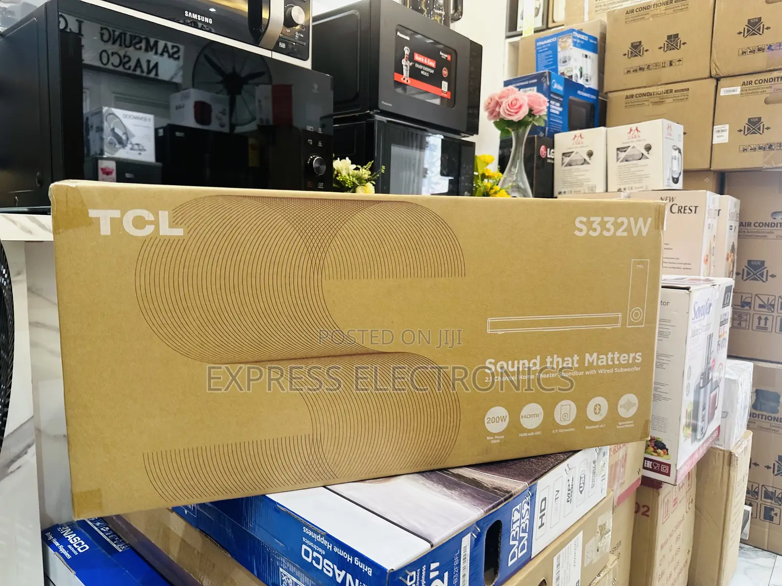 Very Affordable S332W Soundbar TCL
