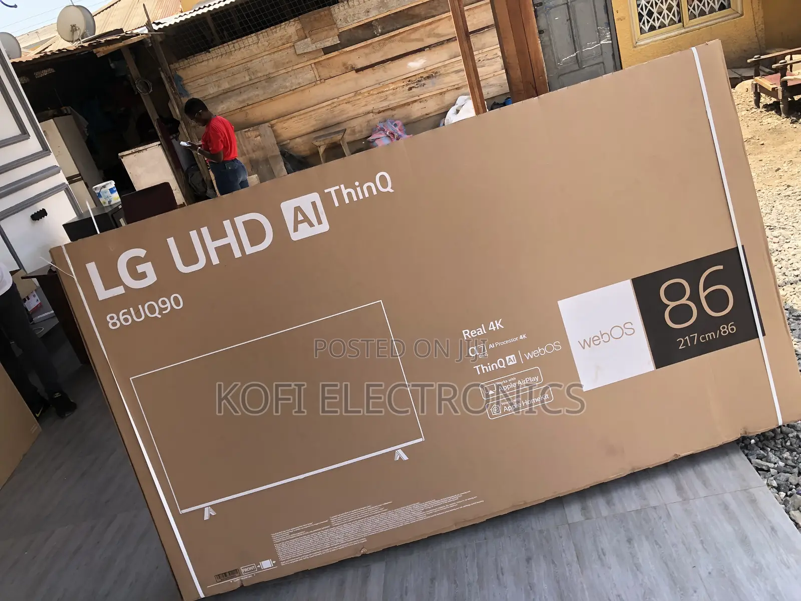 Seamless Gameplay LG 86′′ Uq90 Series Uhd Smart TV