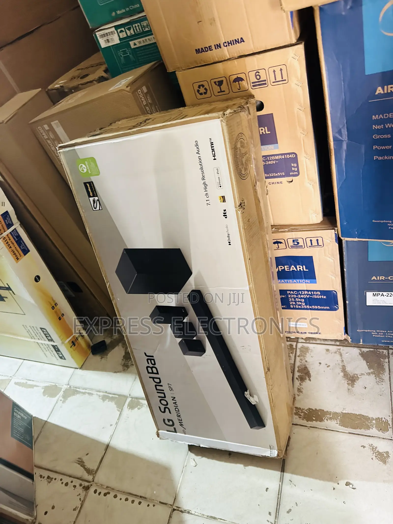 Cool Soundbar With Woofer Lg Lg Sp7r