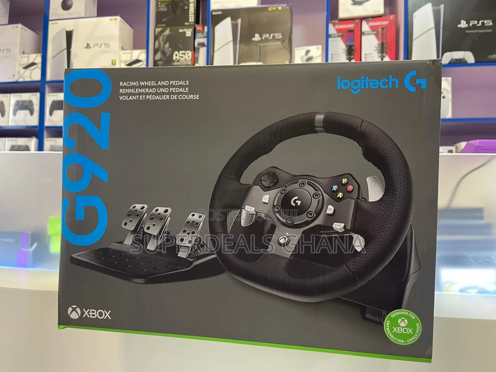 Logitech G920 Racing Wheel For Xbox