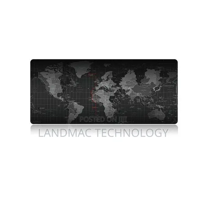 Extra Large Mouse Mat World Map Pattern Gaming Keyboard