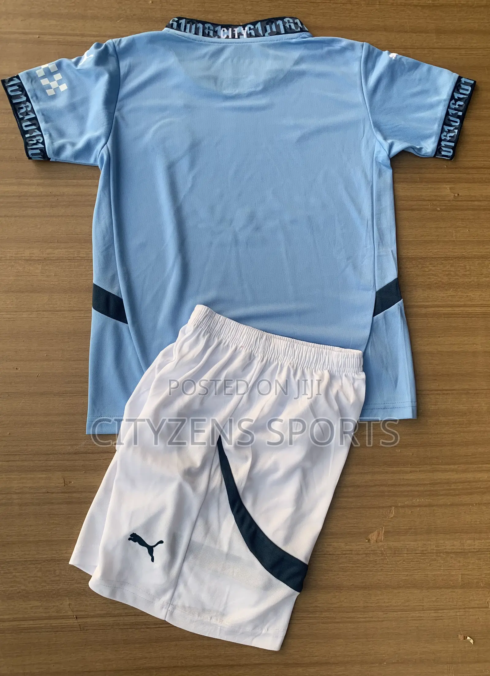 Manchester City 2024/25 Home Kids Jersey