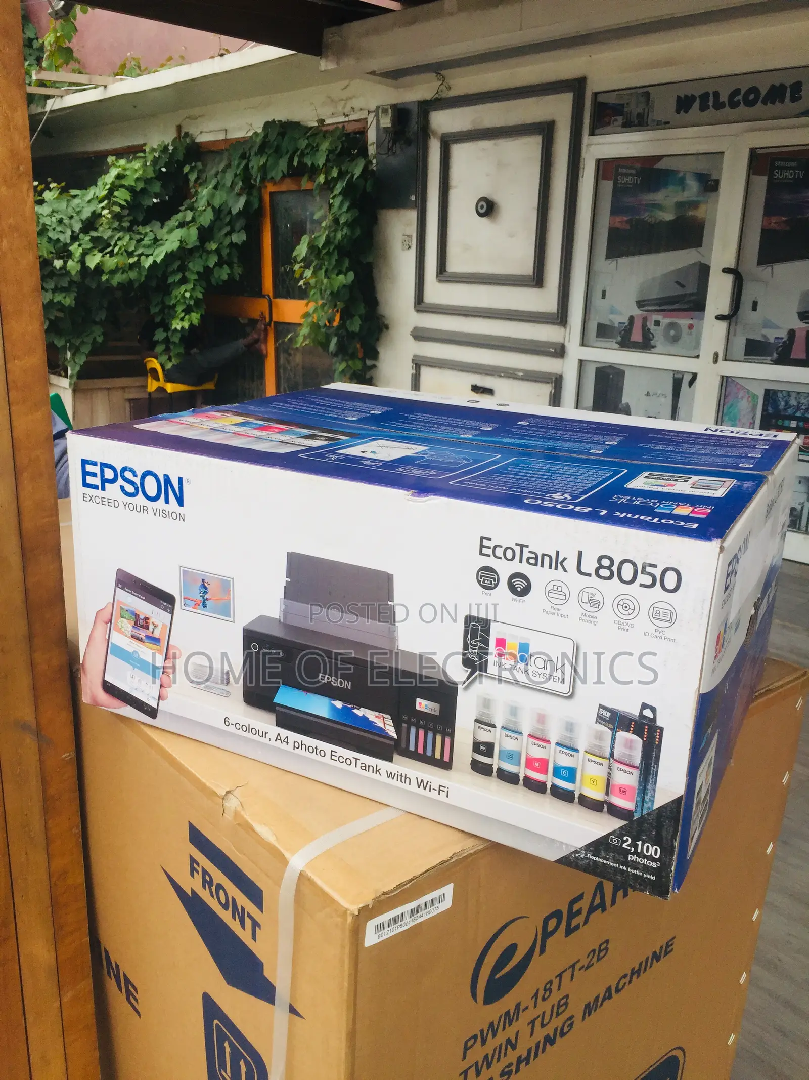 New Model Epson Ecotank All in One Wireless Color Printer