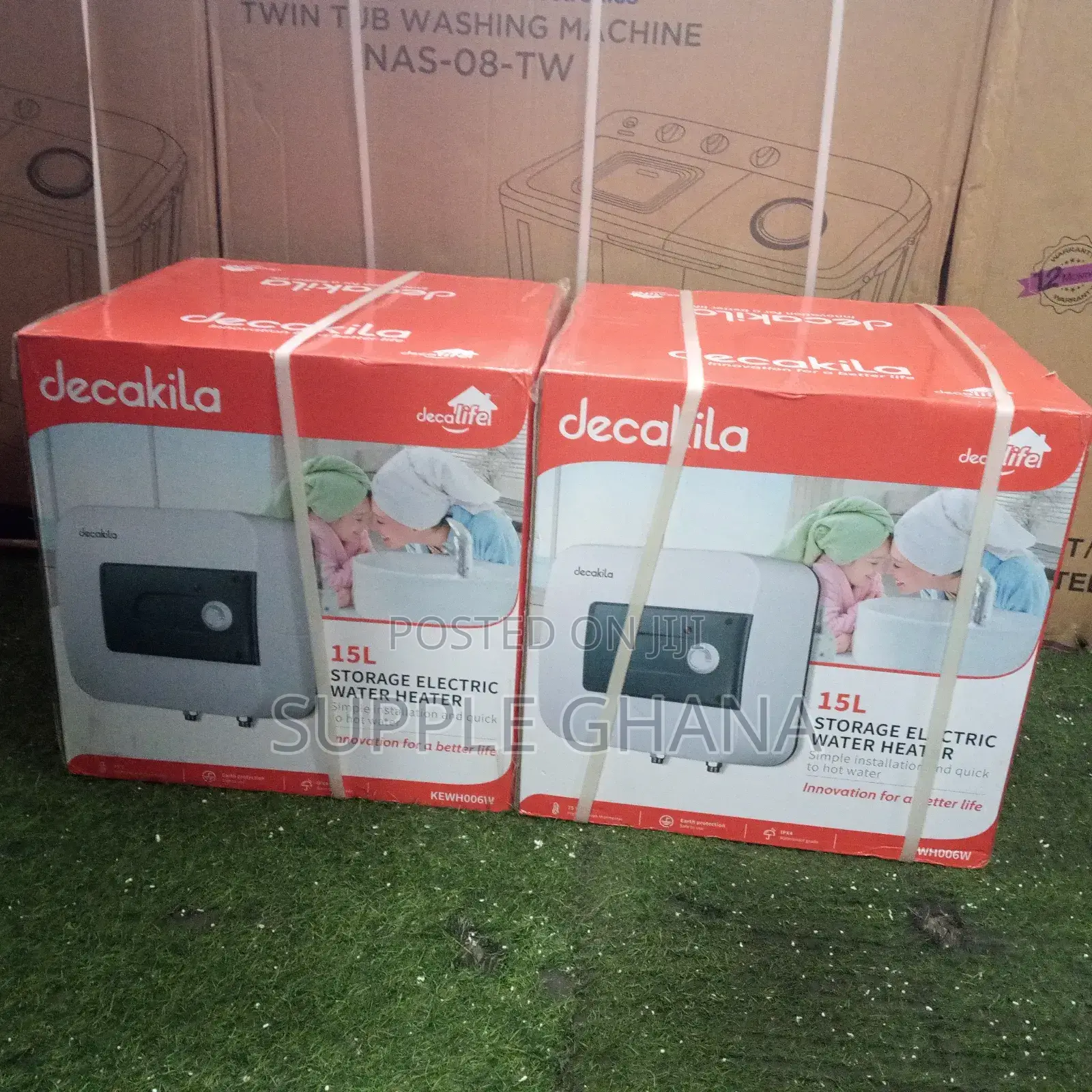 15L Storage Electric Water Heater Decakila KEWH006 Decakila