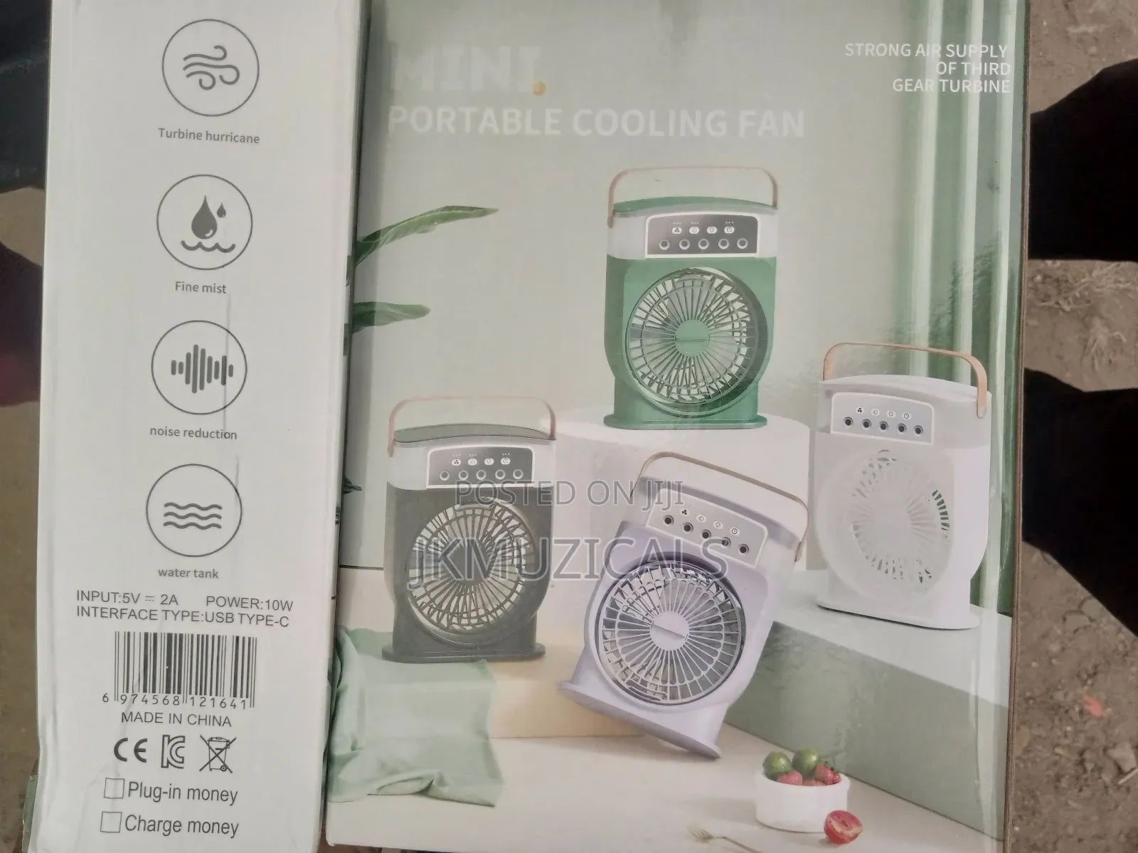 Air Cooler Mini Cooling Fan | Humidifier