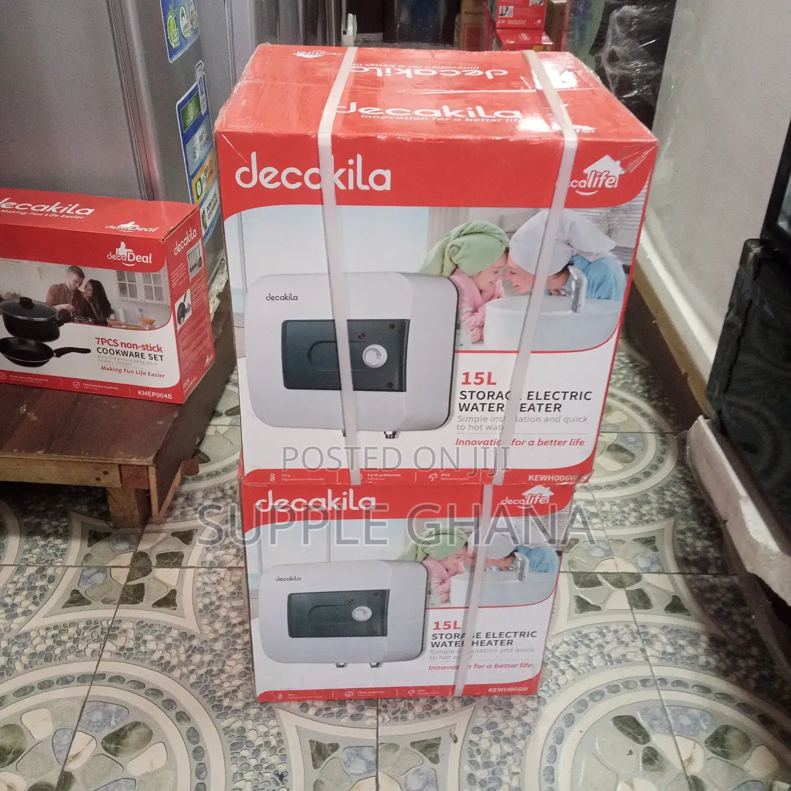 Outstanding Decakila 15L Storage Electric Water Heater Best