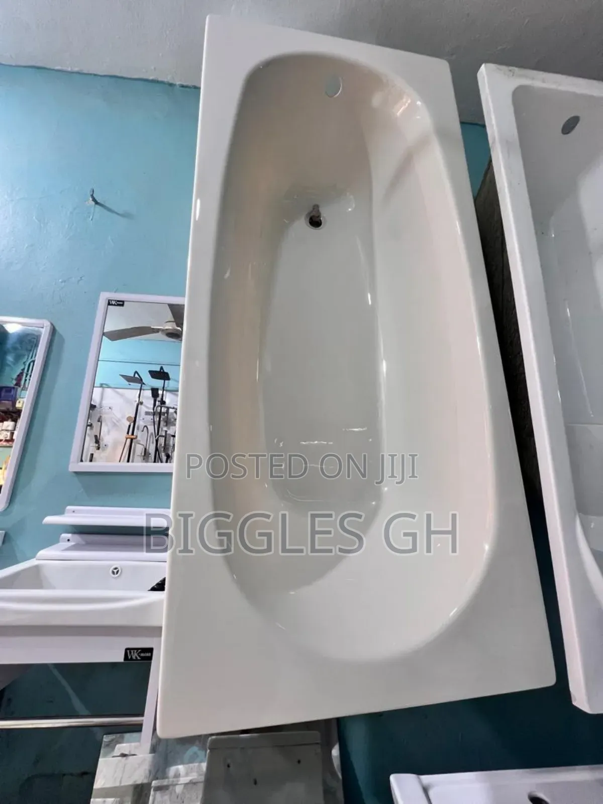 Straight Bathtub