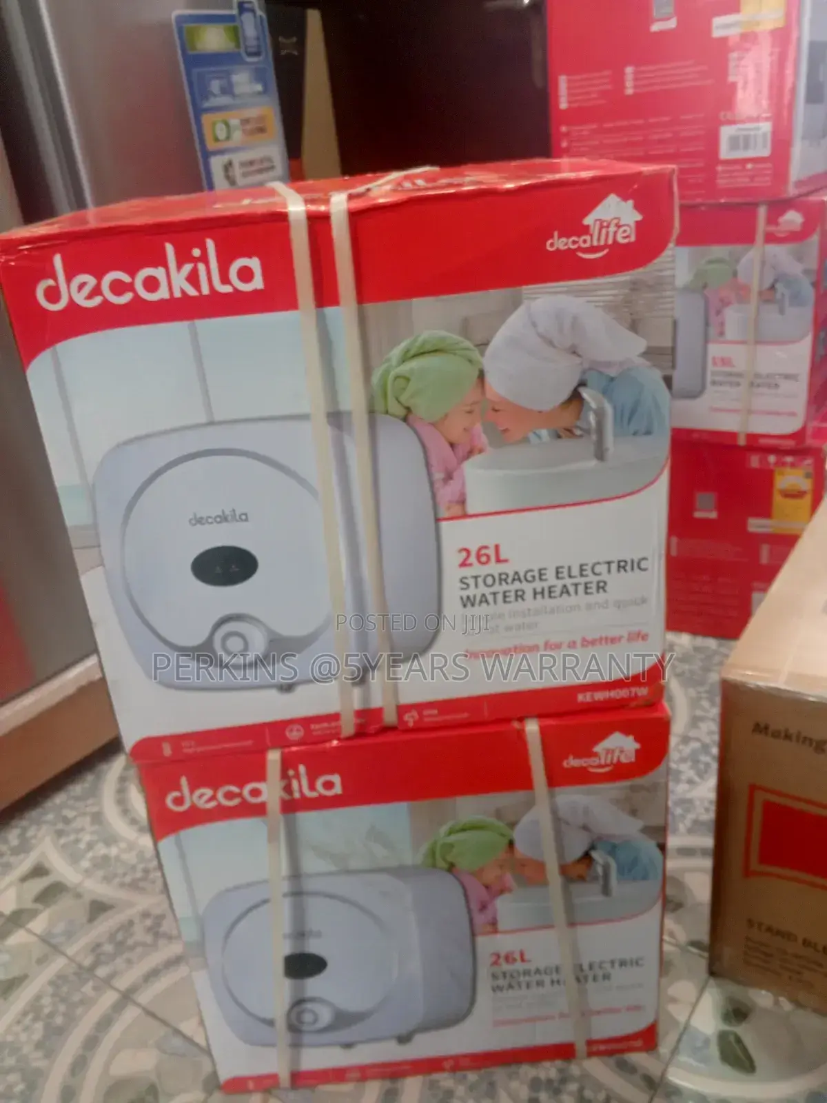 €€ Decakila Storage Electric Water Heater Decakila