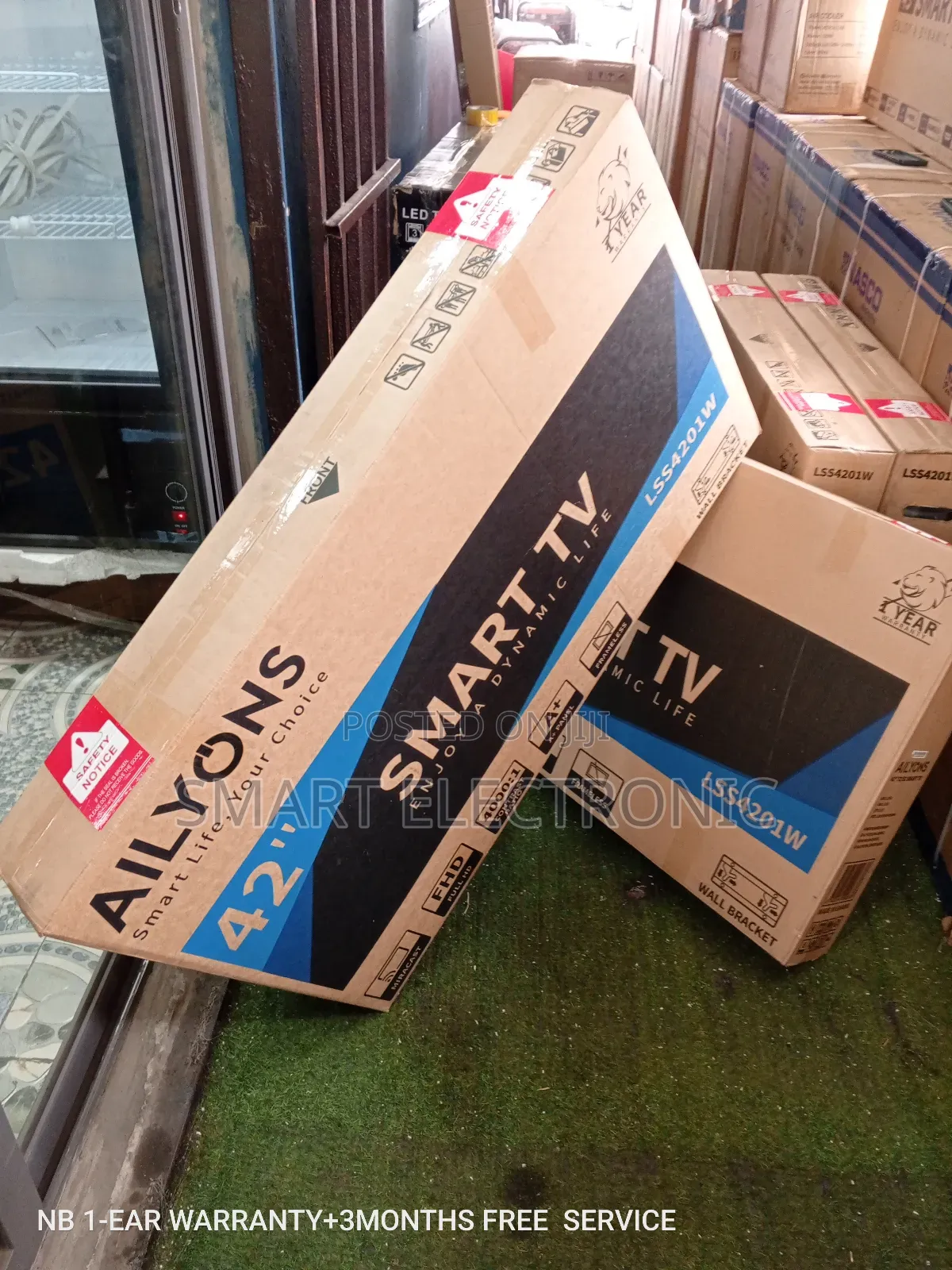 Extremely Affordable LSS4201W Ailyons "42" Smart Android TV