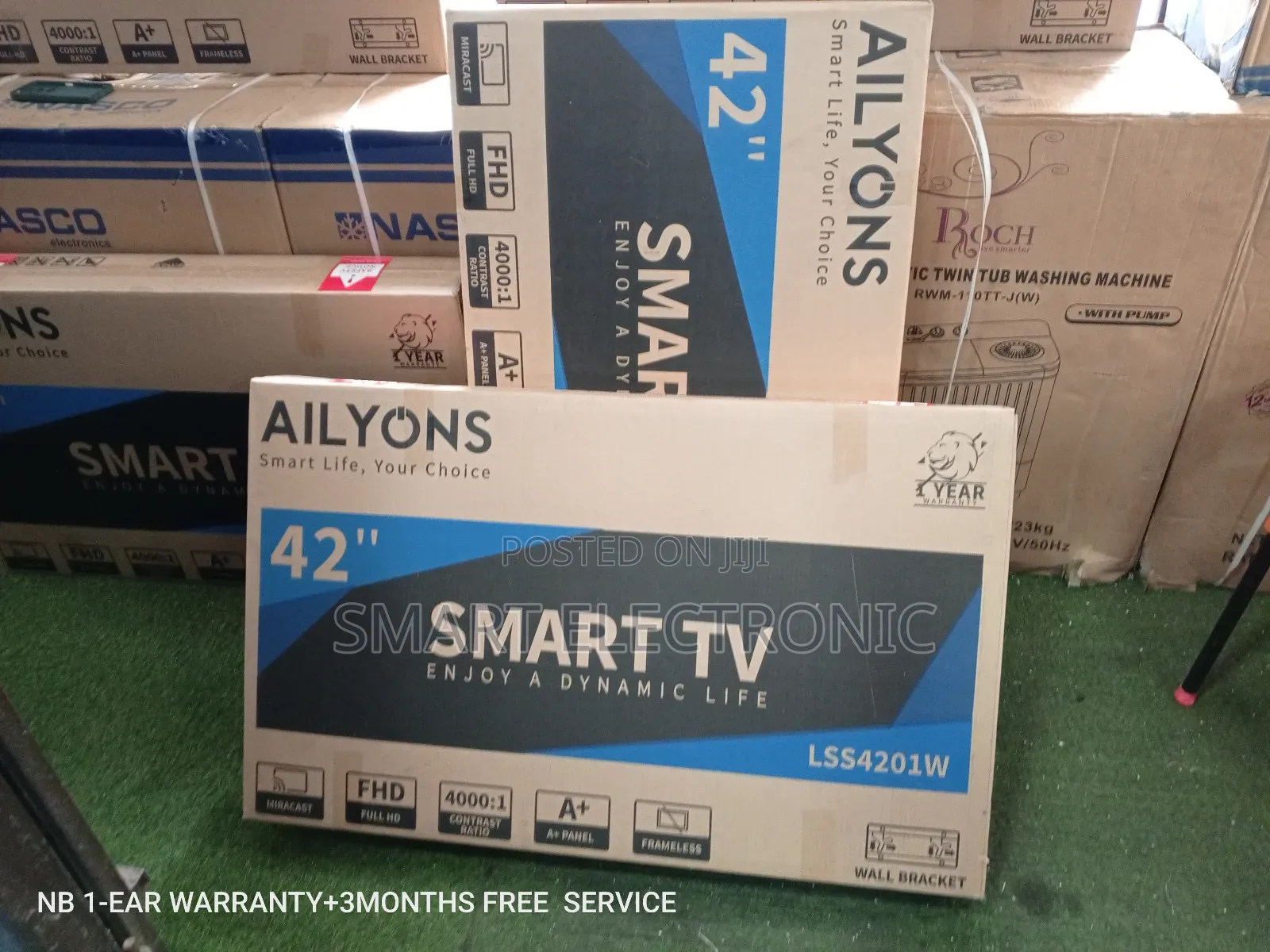 Clear Sound Ailyons Television 4000:1 Television 42inches#