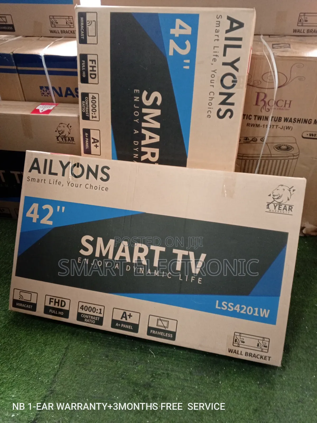 Clear Sound Ailyons Television 4000:1 Television 42inches#