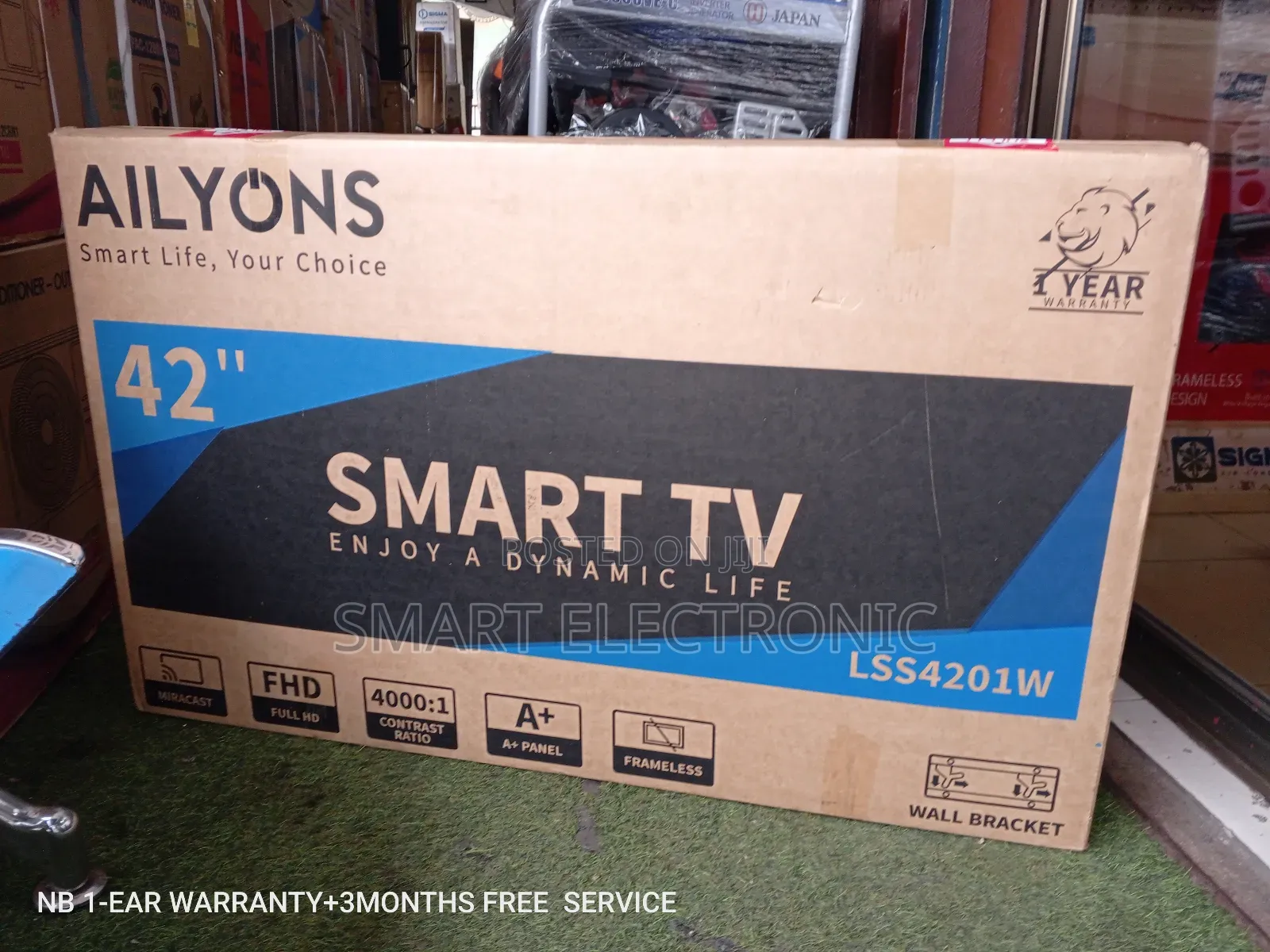 Check Forever Smart Android TVS Wi-Fi FHD TVS "42" Ailyons