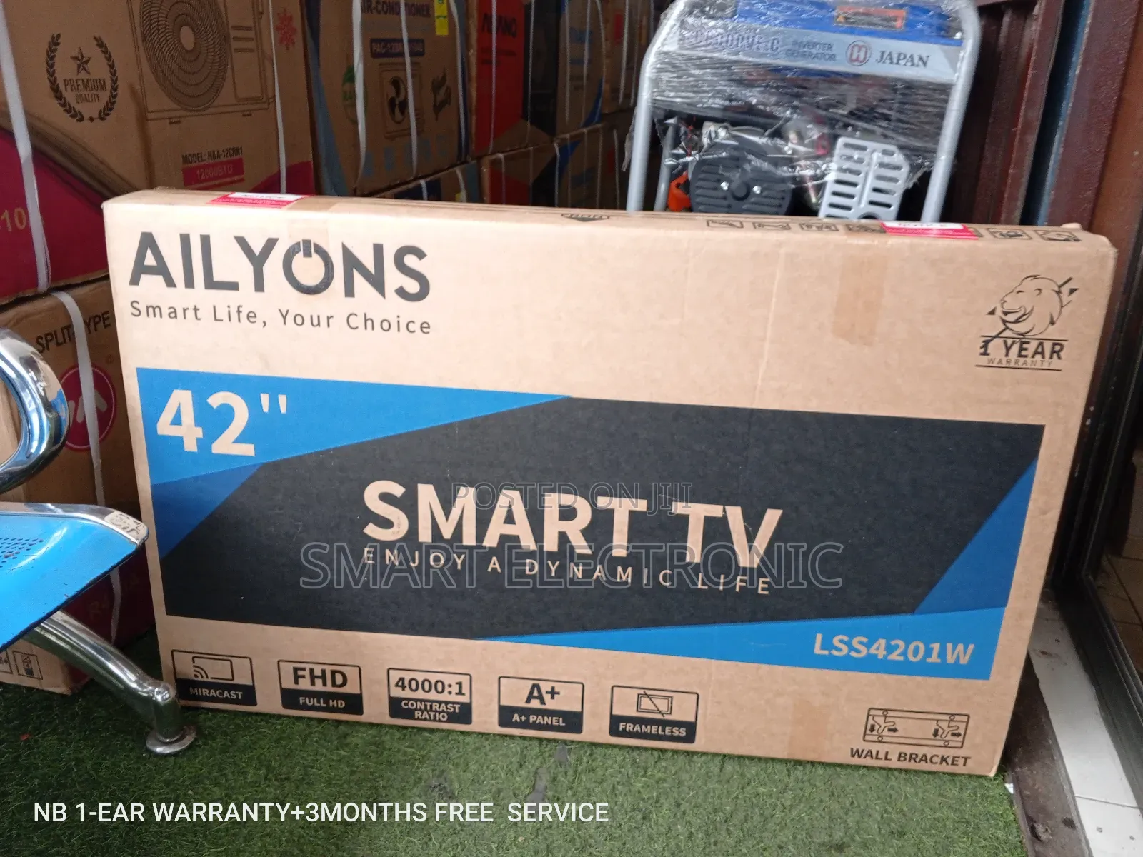 Check Forever Smart Android TVS Wi-Fi FHD TVS "42" Ailyons