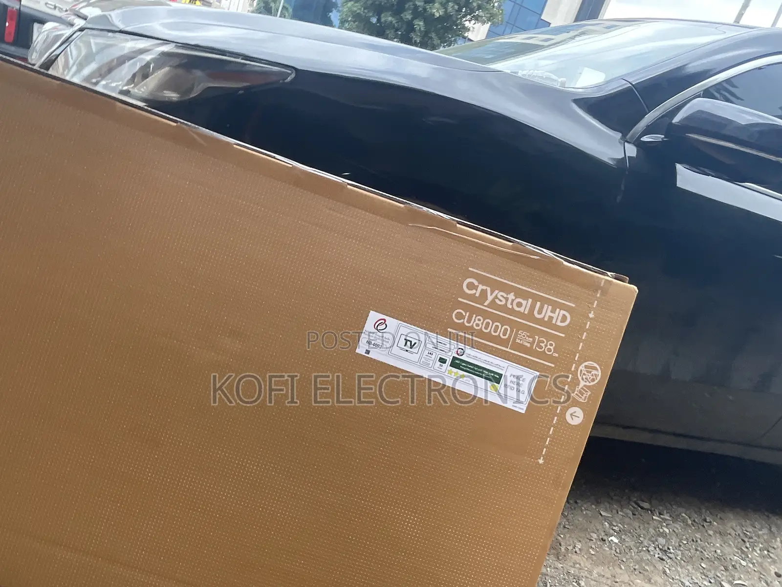 12months Warranty Samsung 55′′CU8000 Crystal UHD Smart TV