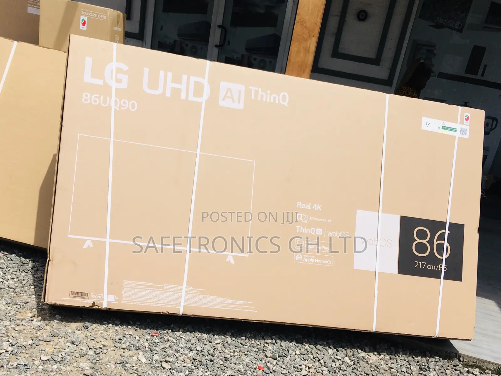  Led Smart LG UQ80 86 Inch Android Crystal Tv 