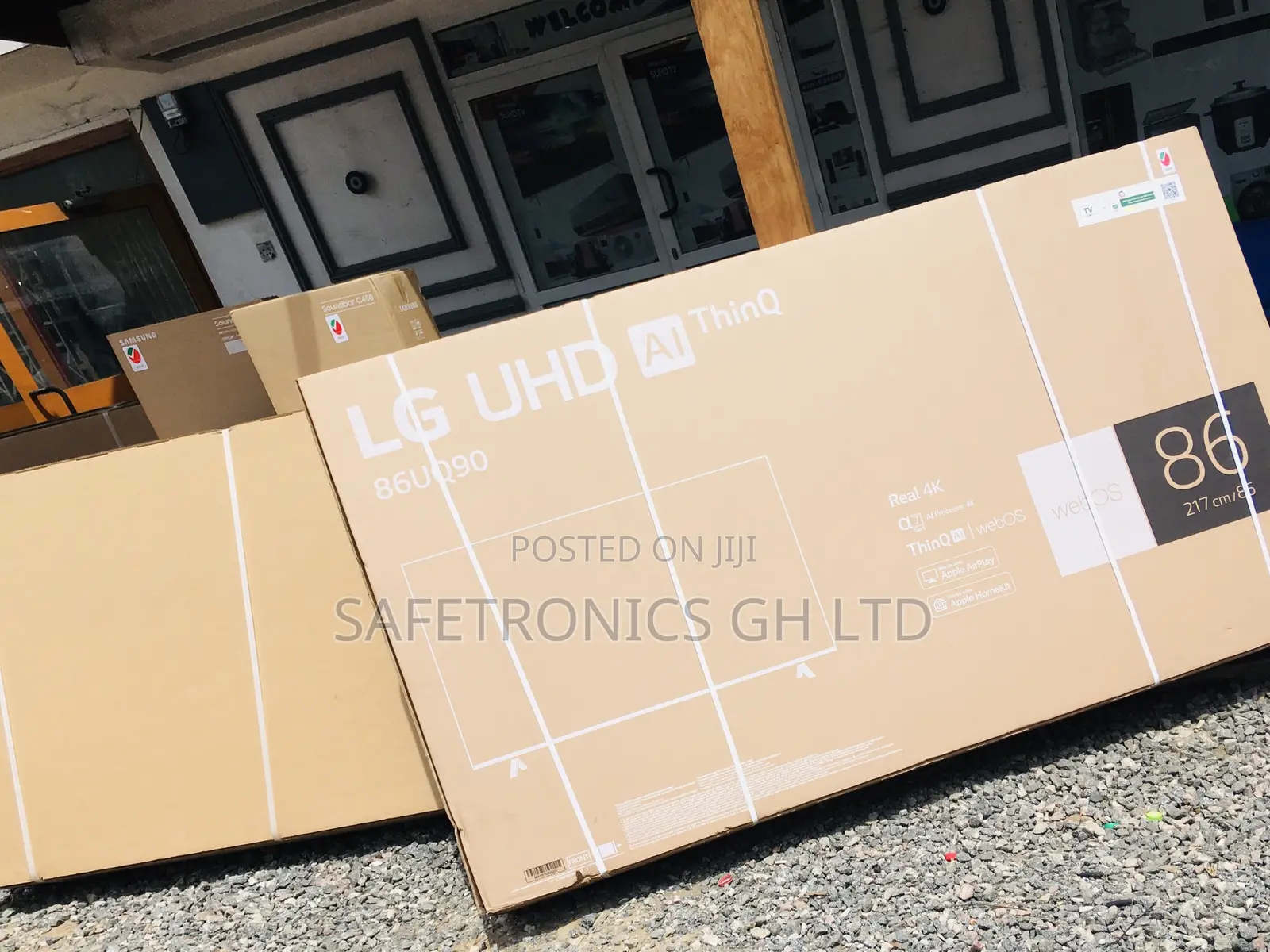  Led Smart LG UQ80 86 Inch Android Crystal Tv 